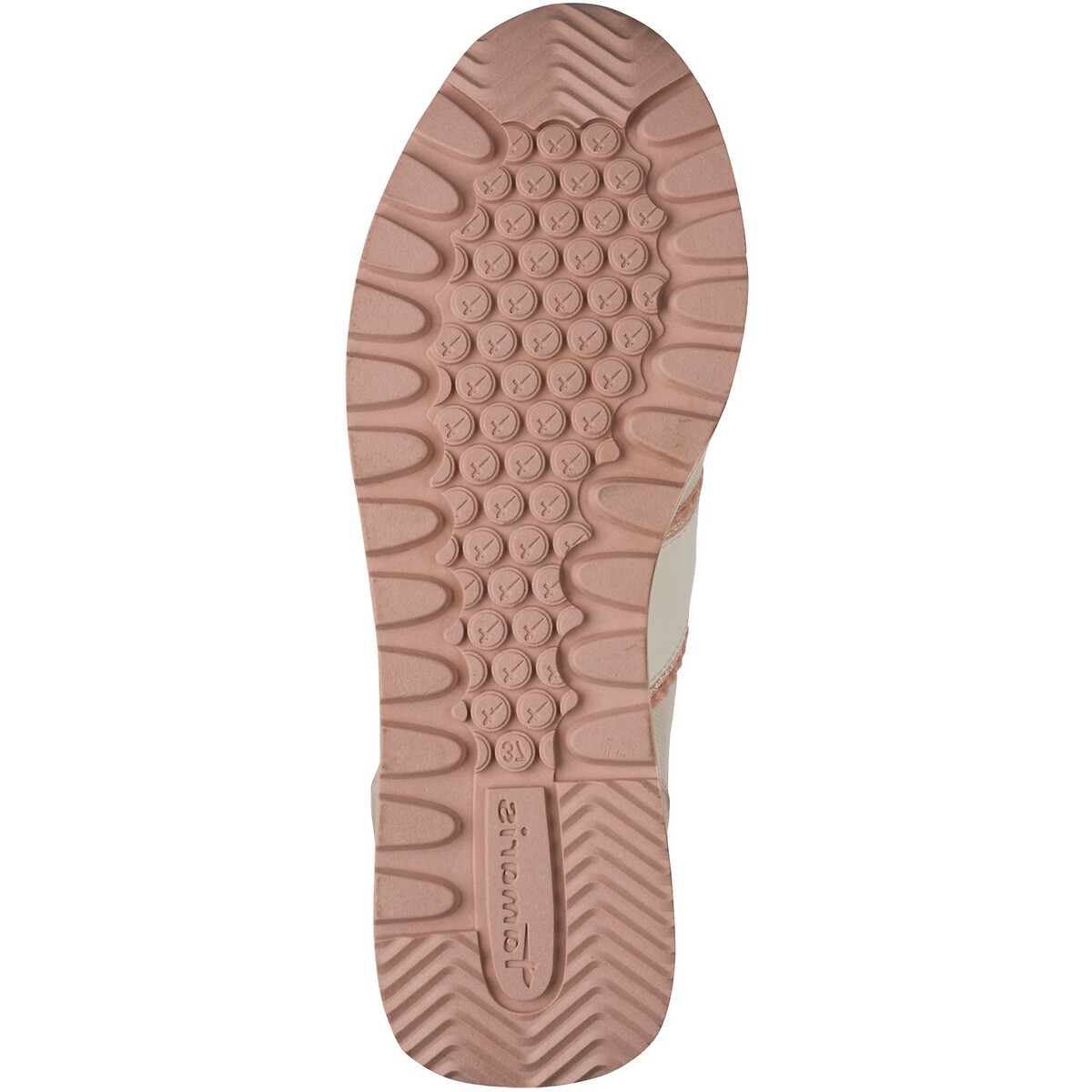 Baskets à lacets rose pale, TAMARIS