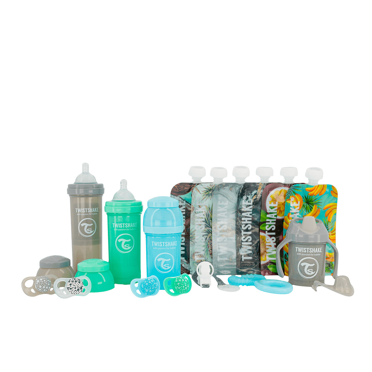 Pack Promocional 1 Biberões Twistshake azul, TWISTSHAKE