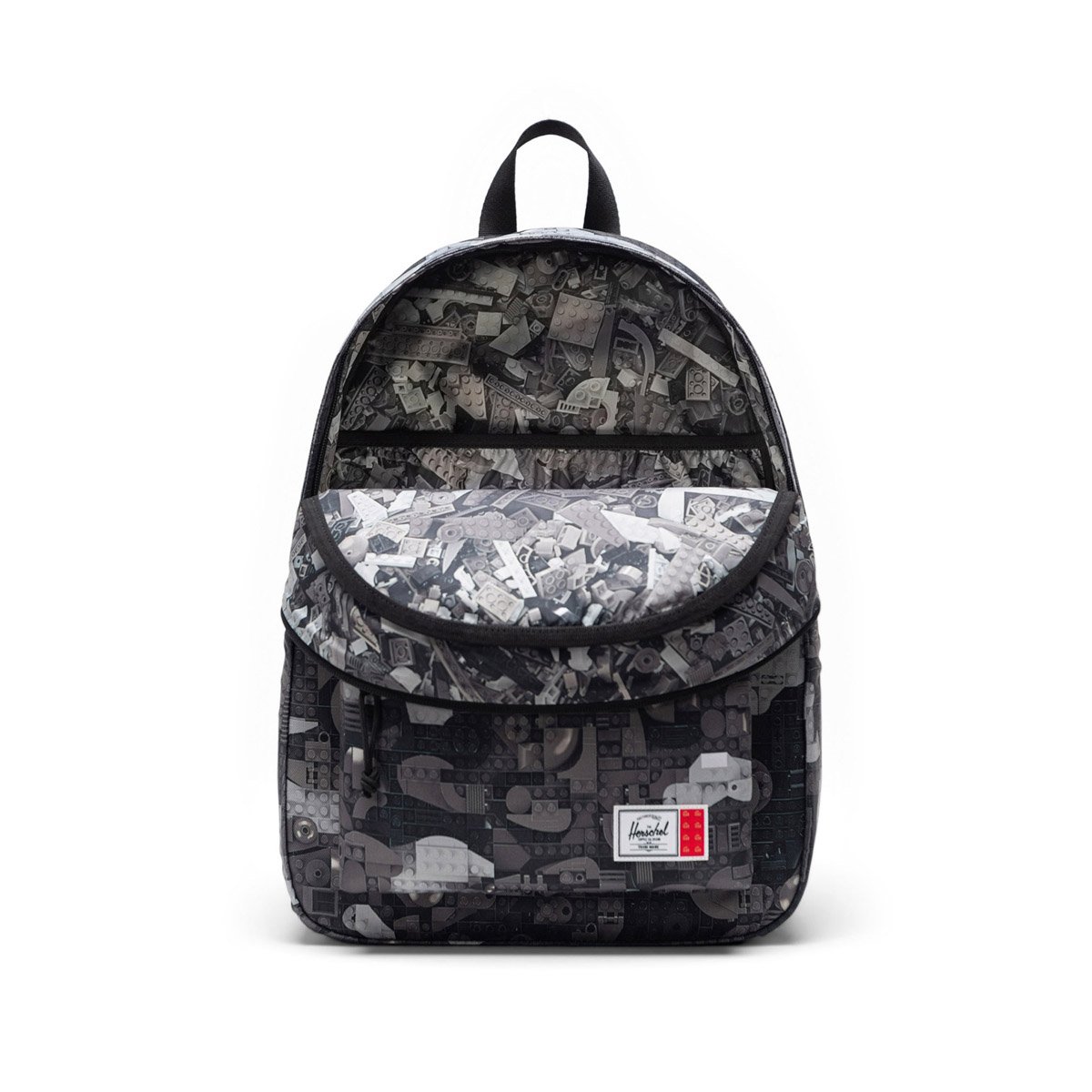 Sac à dos pour ordinateur portable 13"/14" LEGO CLASSIC 26 L noir, gris, HERSCHEL