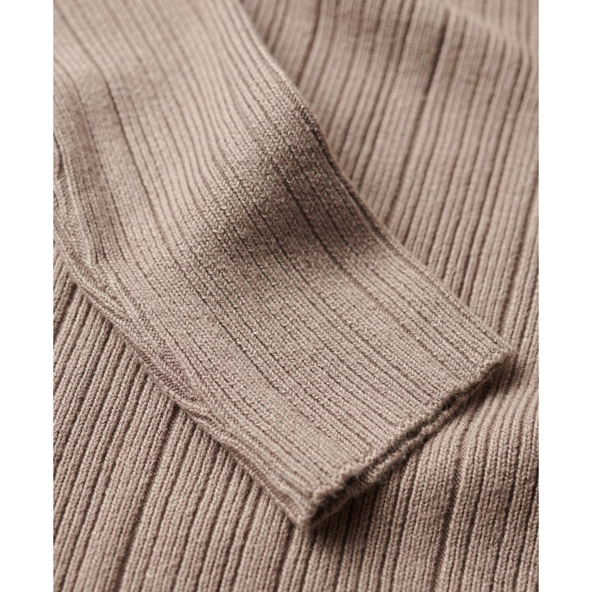 Mini robe moulante dos nu marron naturel, SUPERDRY