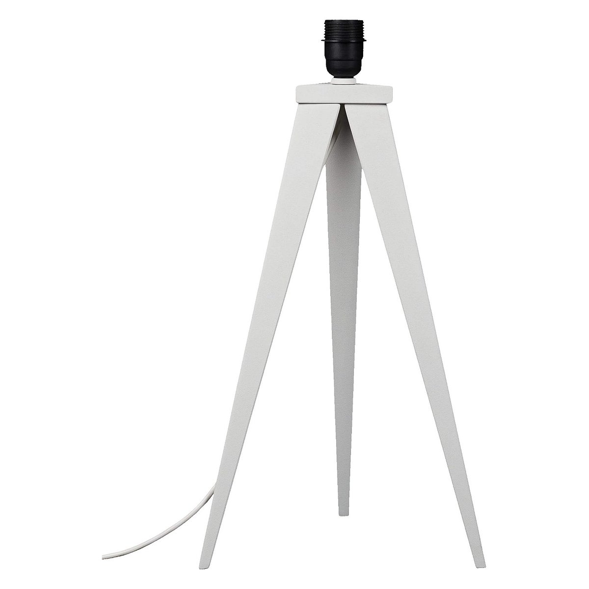 Pied de lampe en métal YVES blanc, HABITAT