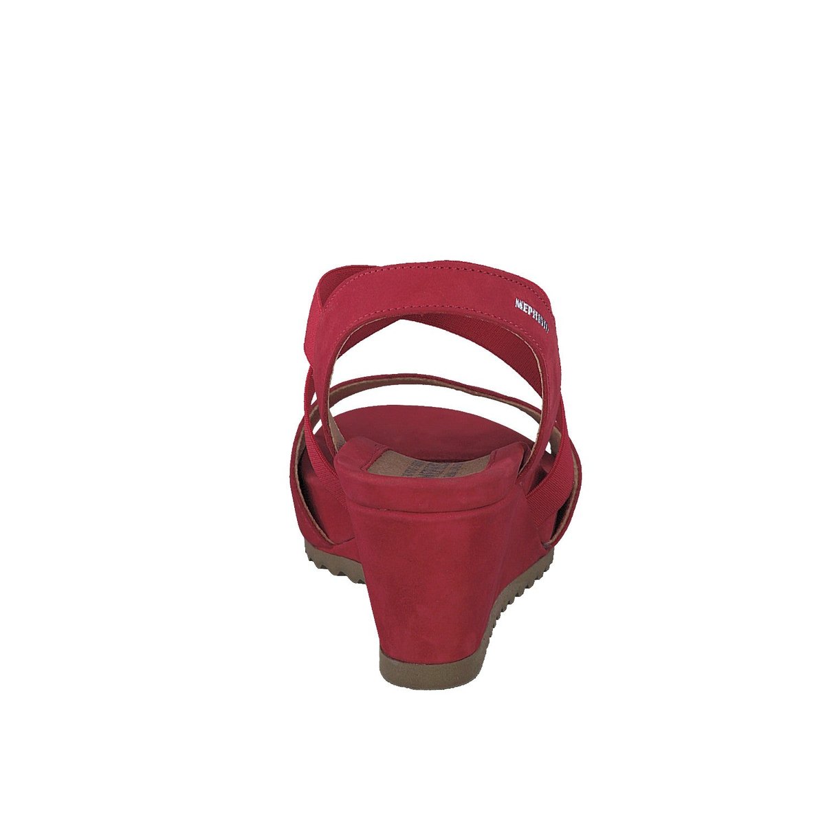 Sandales en cuir GIULIANA rouge 5130, MEPHISTO