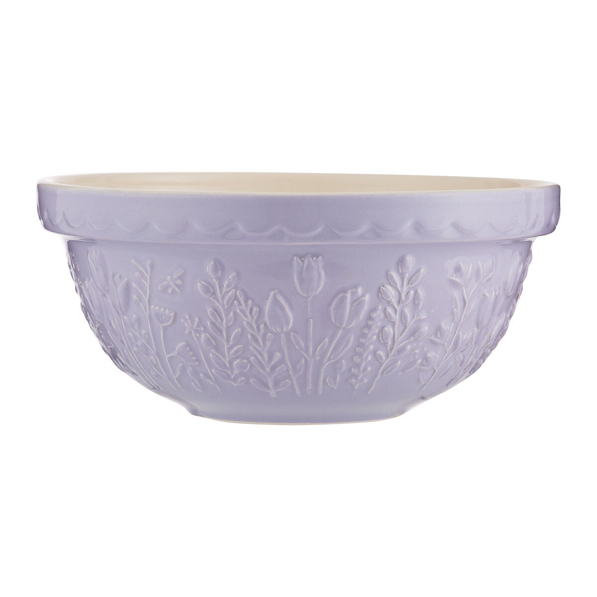 In The Meadow 24cm Tulip Mixing Bowl lilac, MASON CASH