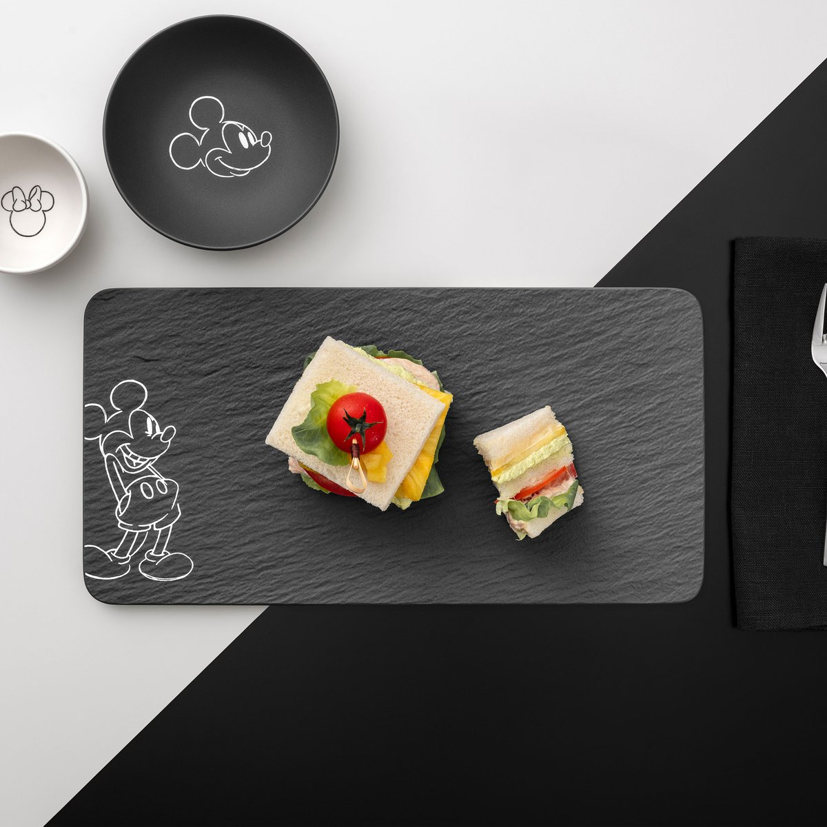 Plat De Service MANUFACTURE - MICKEY MOUSE couleur unique, VILLEROY & BOCH