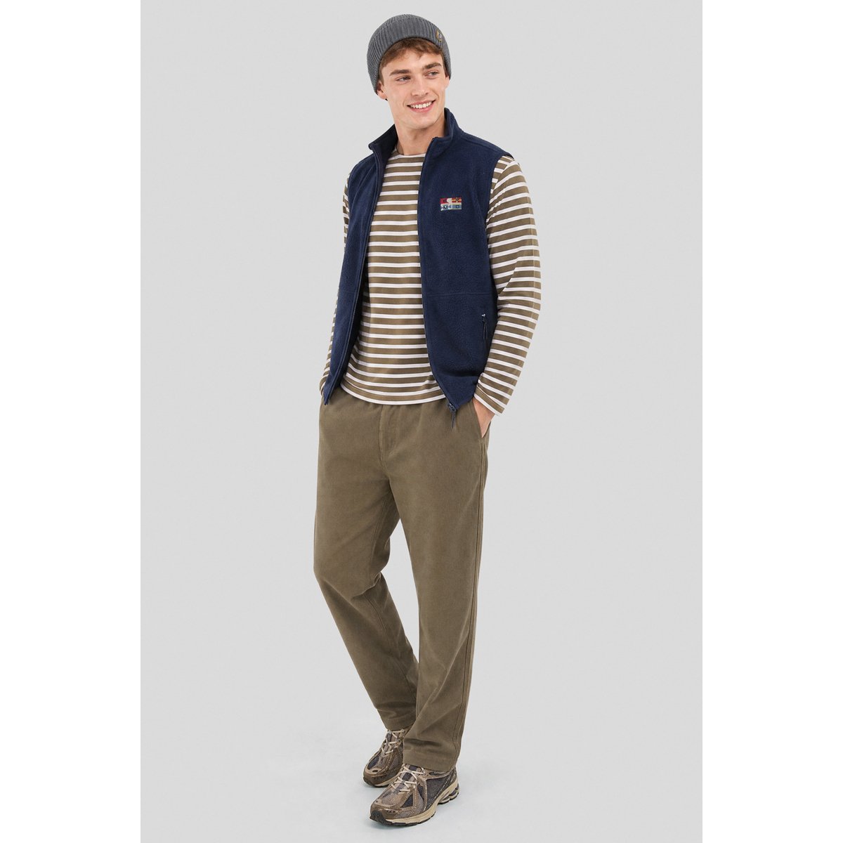 Polaire sans manches PINSOR navy, BERMUDES