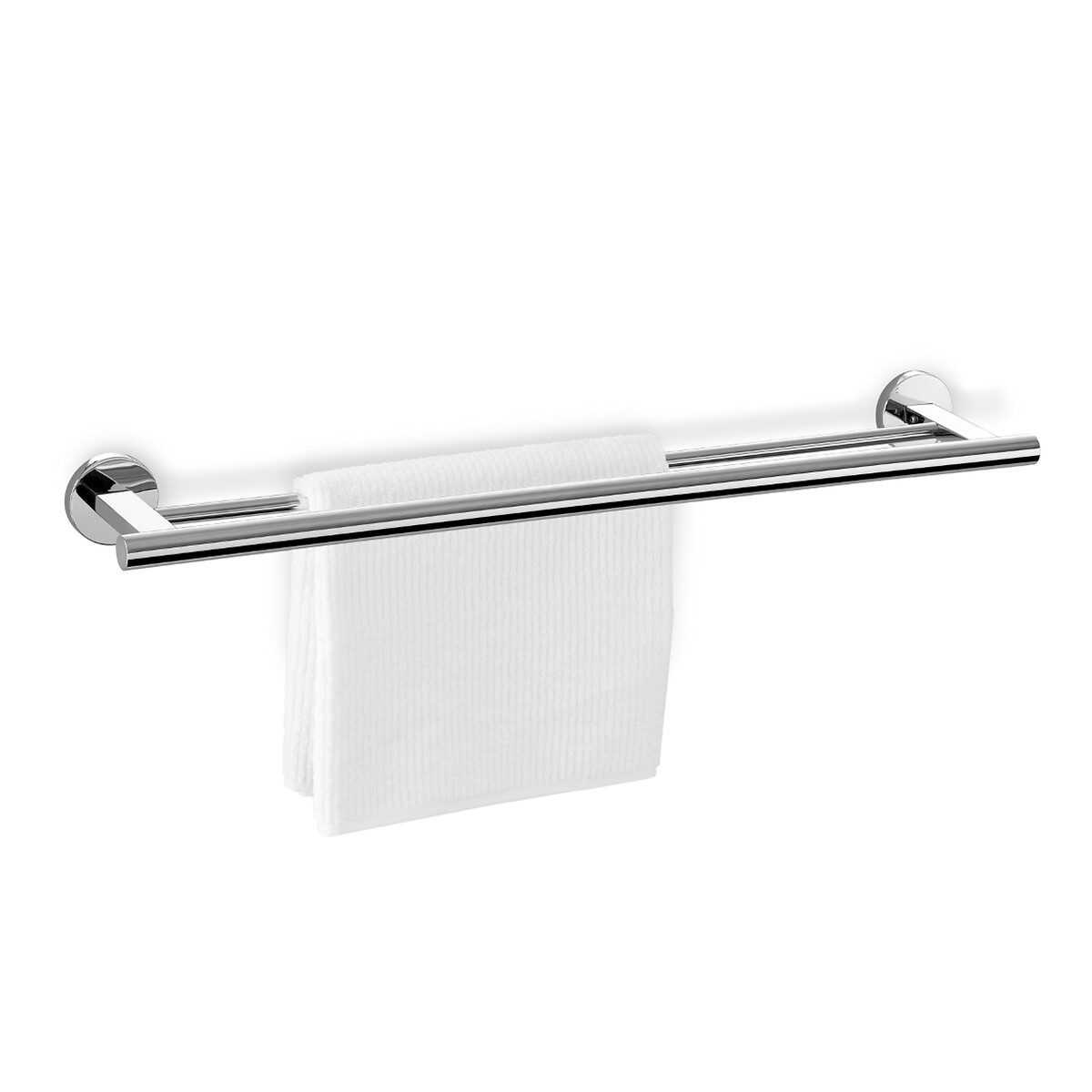 Toalheiro duplo Scala, ZACK inox brilhante, ZACK
