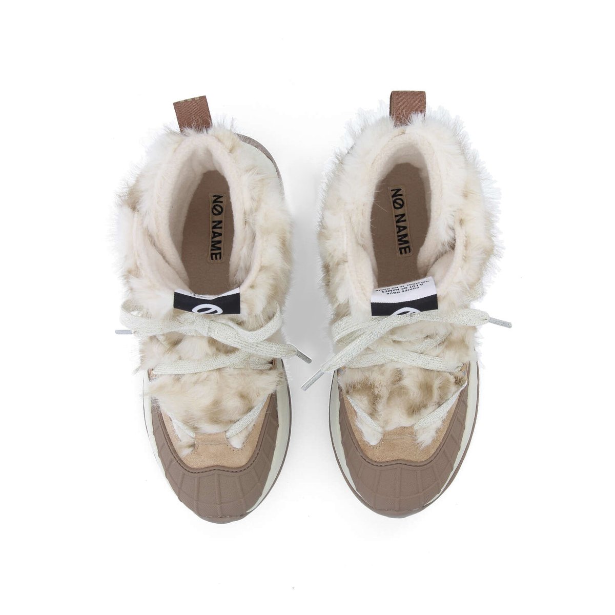 Explo Boots - Beige/Blanc Cassé marron, NO NAME