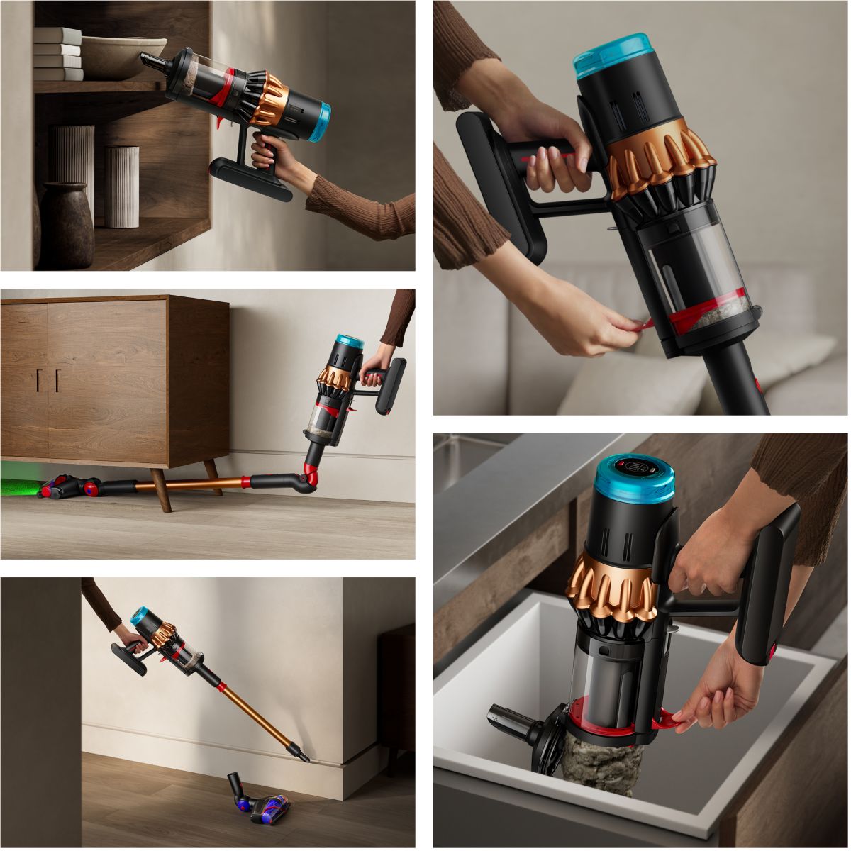 Aspirateur balai V16 Piston Animal Submarine couleur unique, DYSON