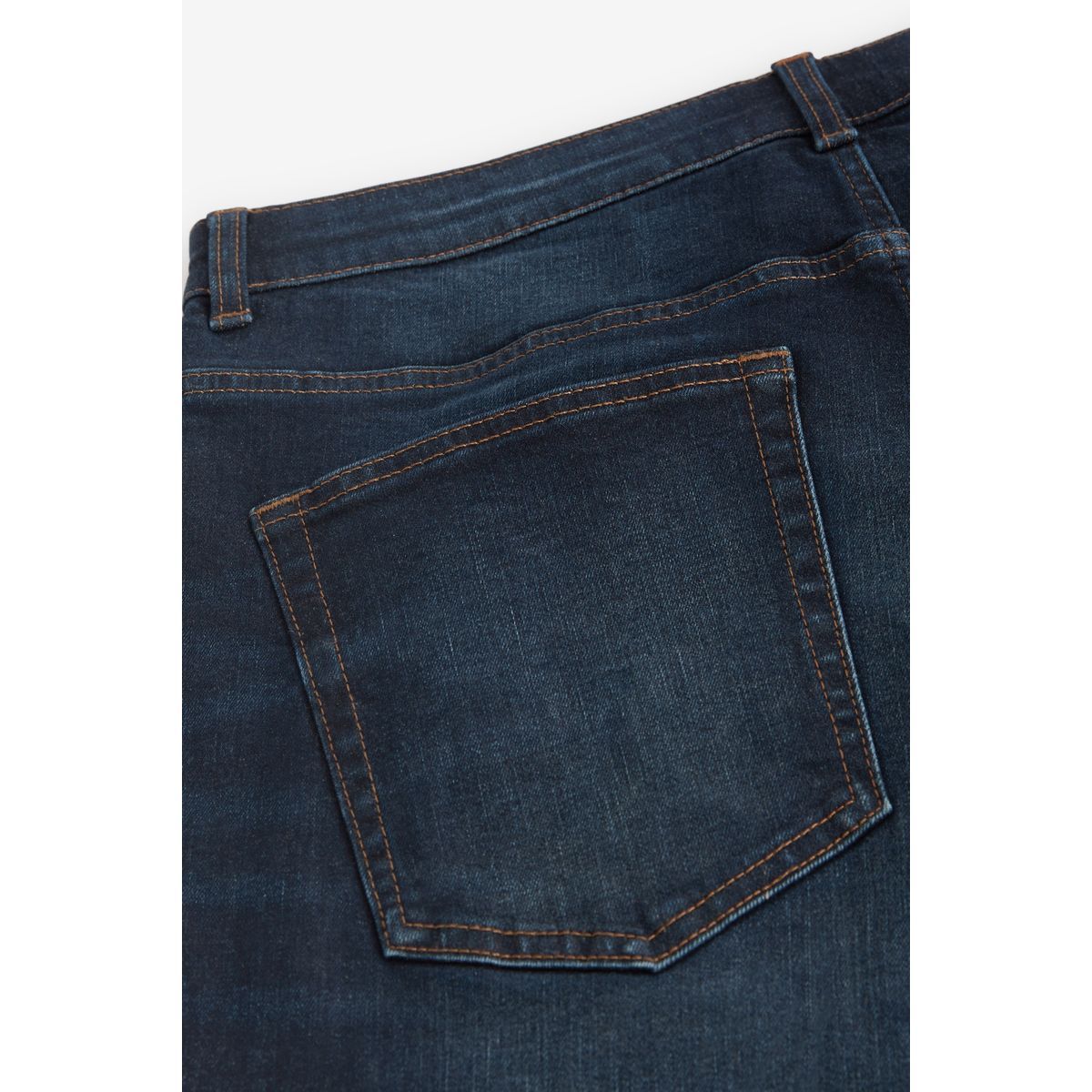 Jean authentique stretch vintage coupe slim bleu foncé, NEXT