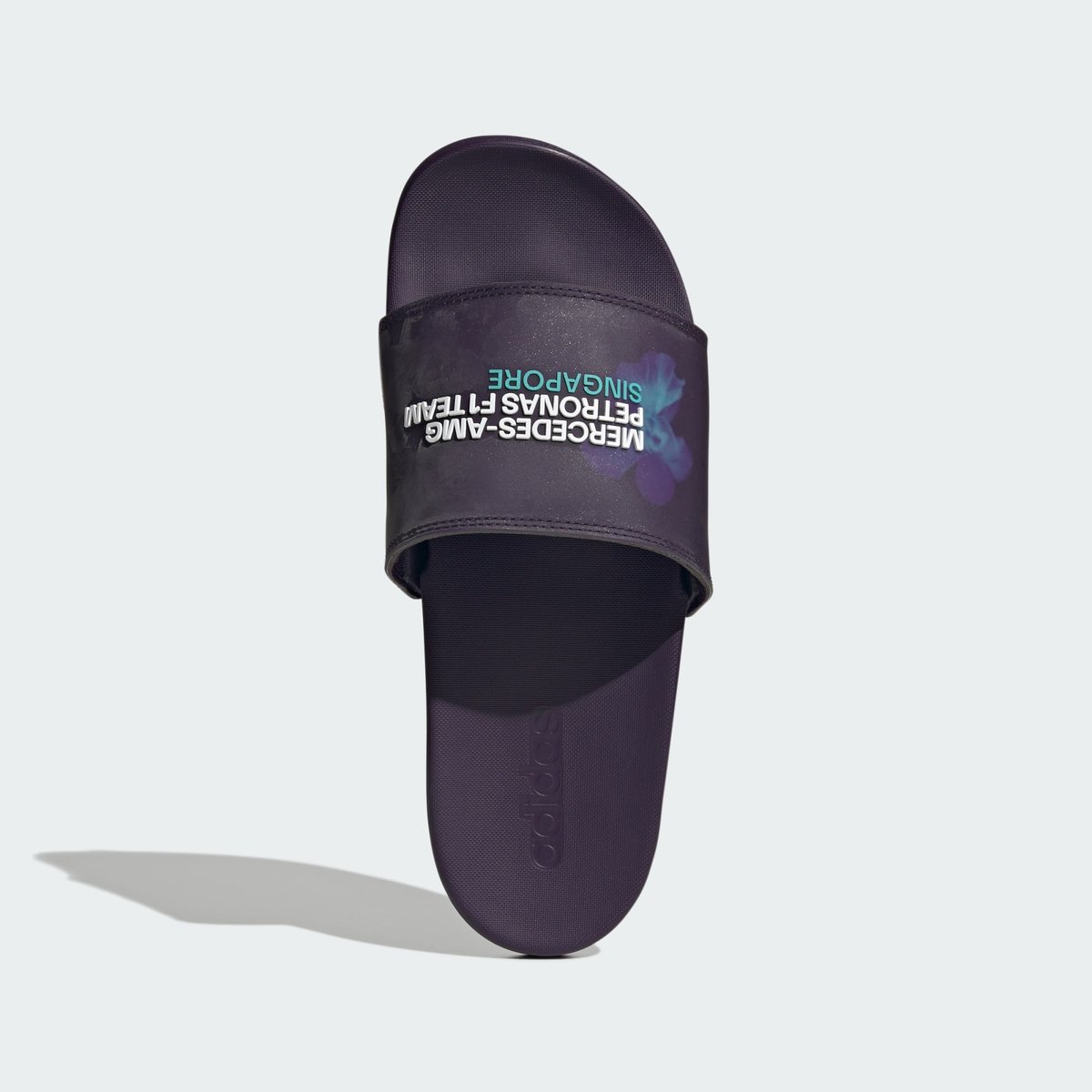 Sandales Adilette Comfort Mercedes Amg Petronas F1 Team Sandales Adilette Comfort Mercedes Amg Petronas F1 Team legend purple / legend purple / semi mint rush, adidas Performance
