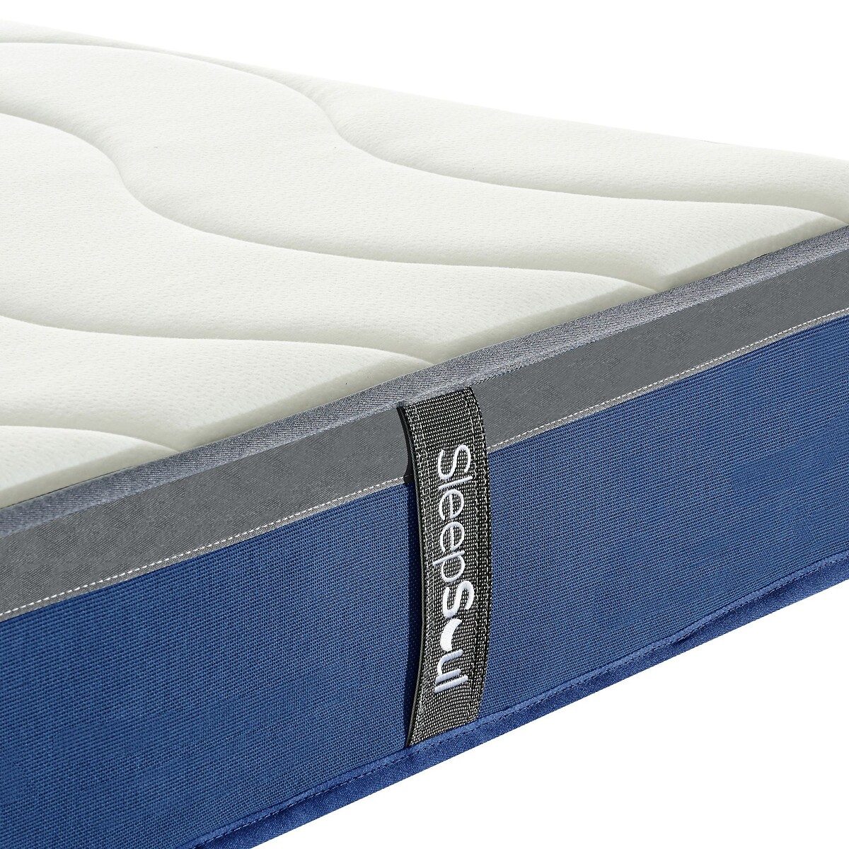 SleepSoul Nebula Orthopaedic Pocket Hybrid Mattress white/blue/grey, SLEEPSOUL