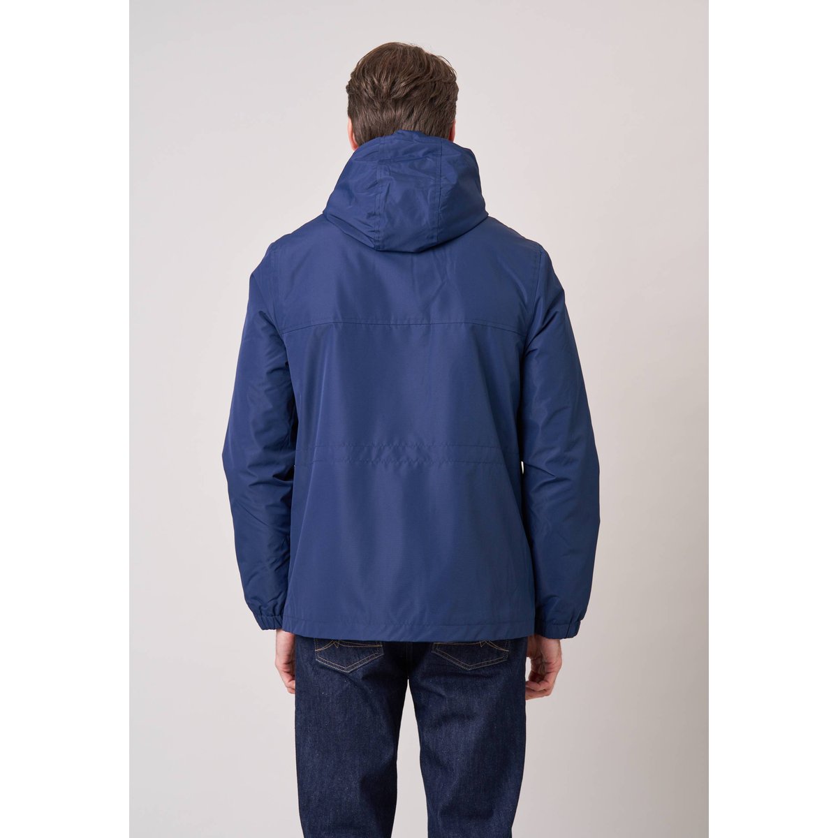 Blouson regular homme doublé en sherpa VINCOURT dark navy, DEELUXE