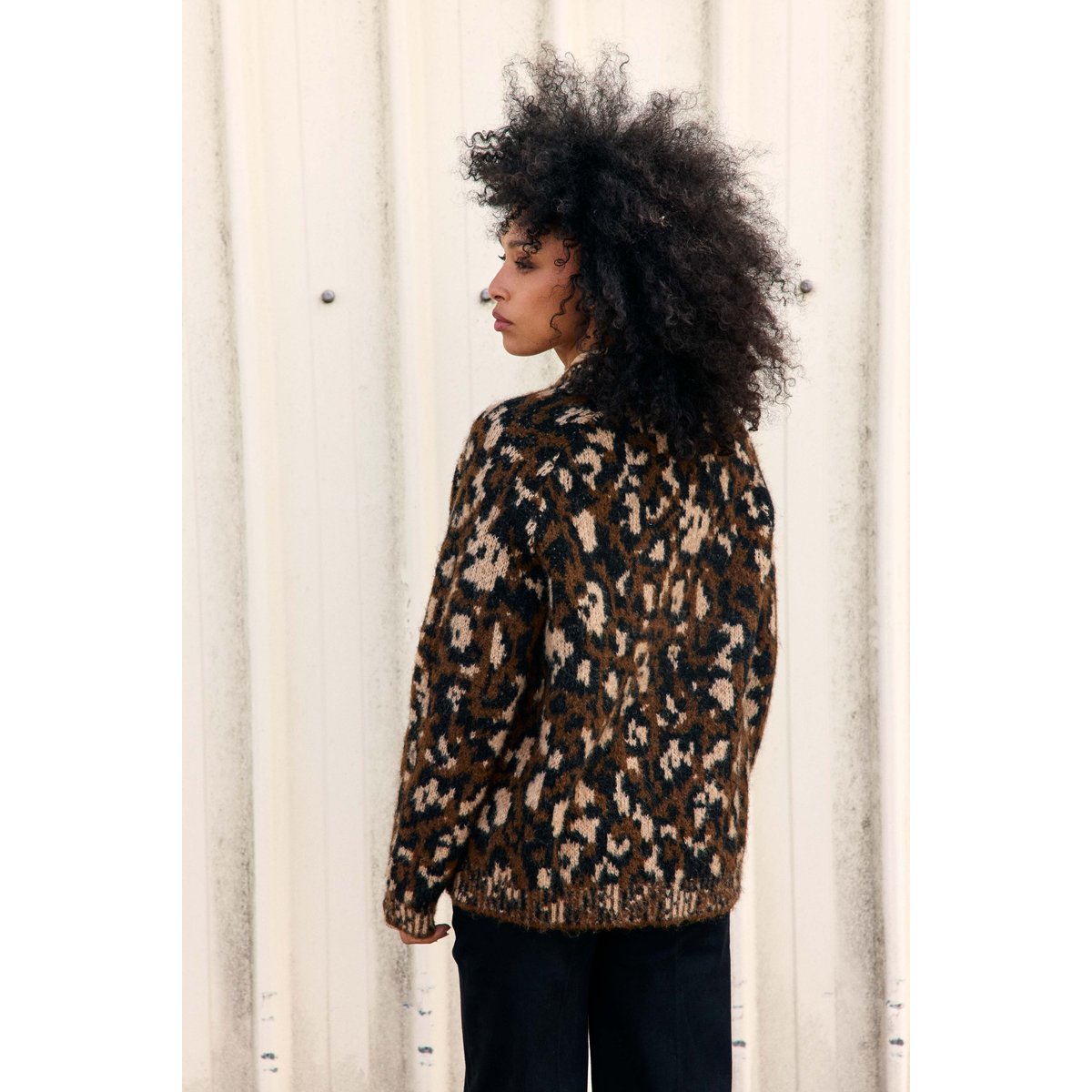 GILET imprimé animalier MAEVE 08-leopard, LA PETITE ETOILE