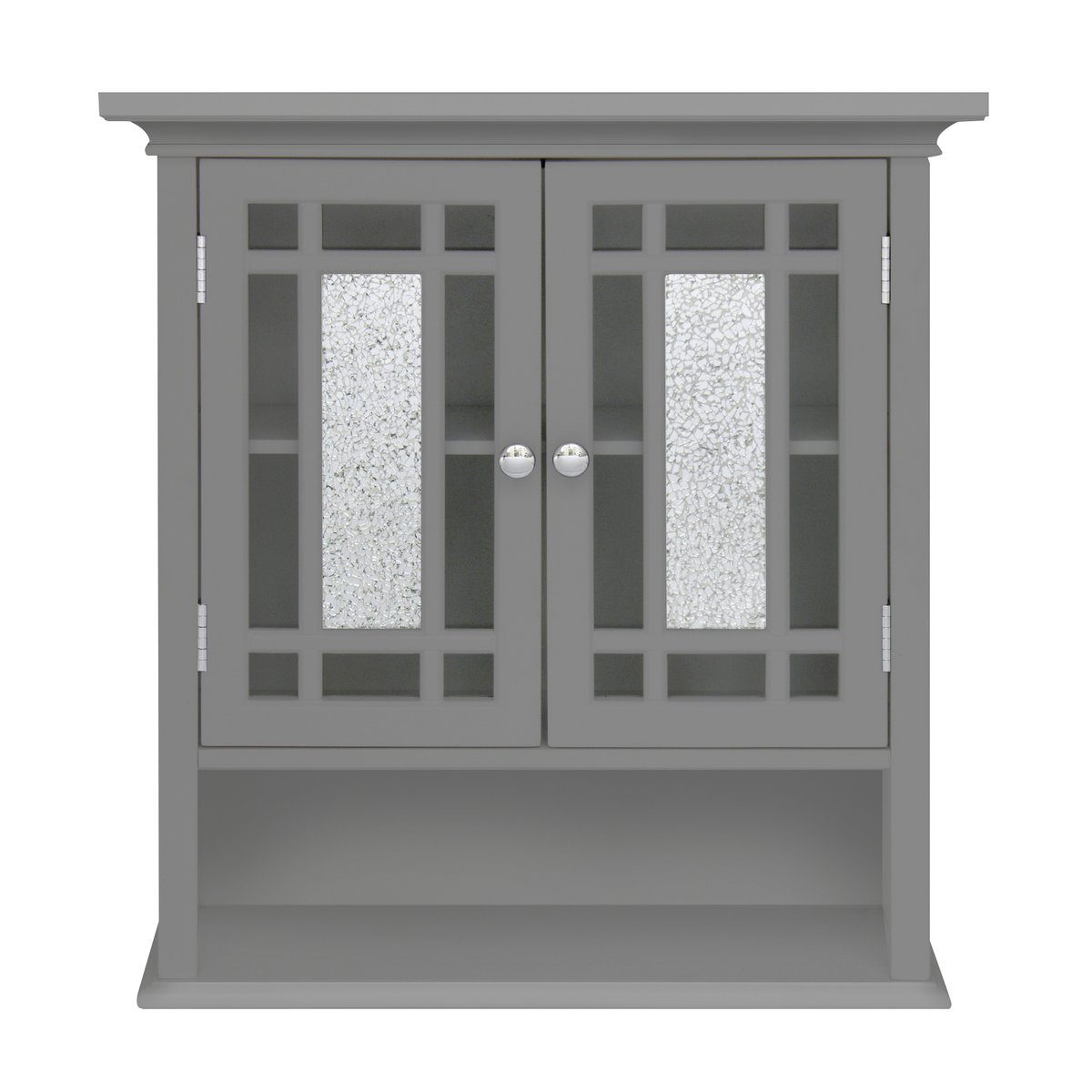 Armoire Toilett Gris WINDSOR gris, TEAMSON HOME