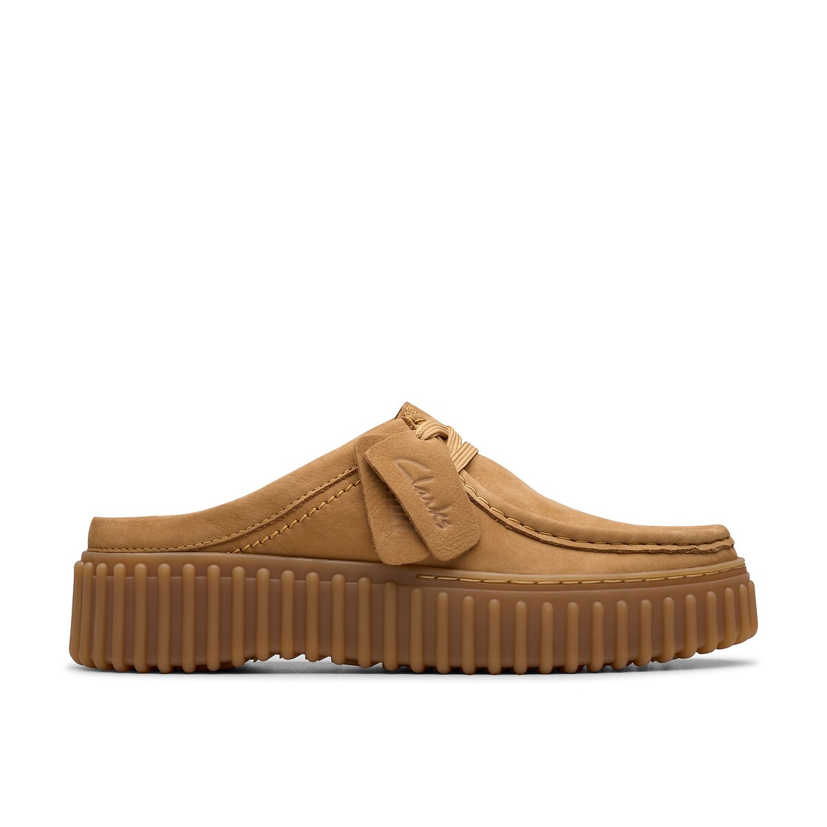 Torhill Suede Mules tan, CLARKS