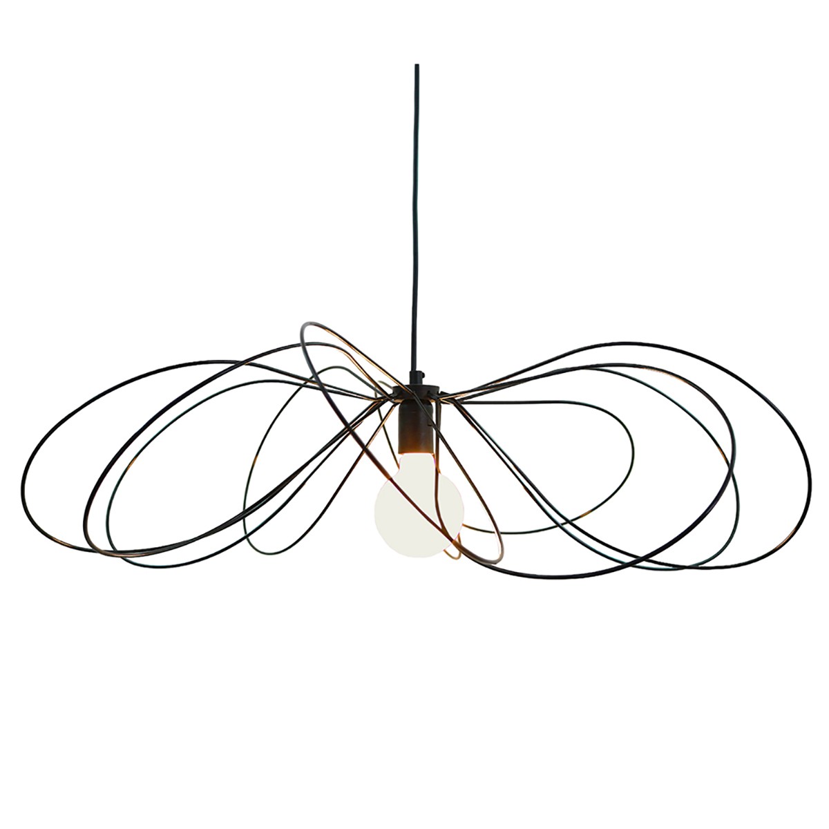 Suspension filaire métal, FILDIY noir, GERARD LAMY