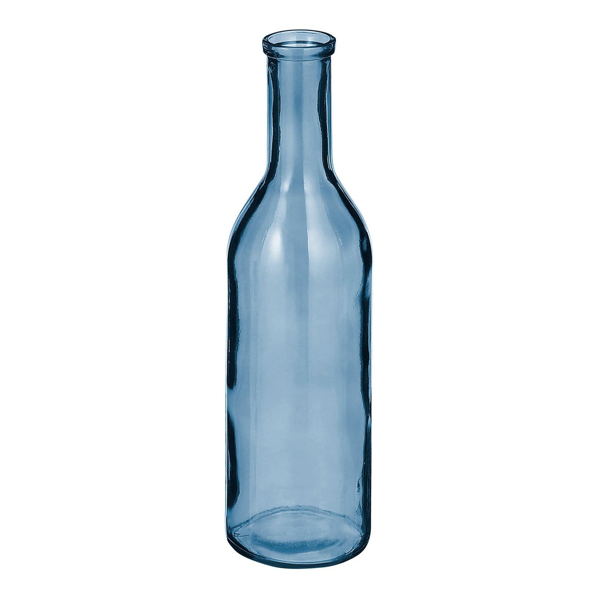 Bouteille décorative H50 cm RIOJA bleu clair, MICA DECORATIONS
