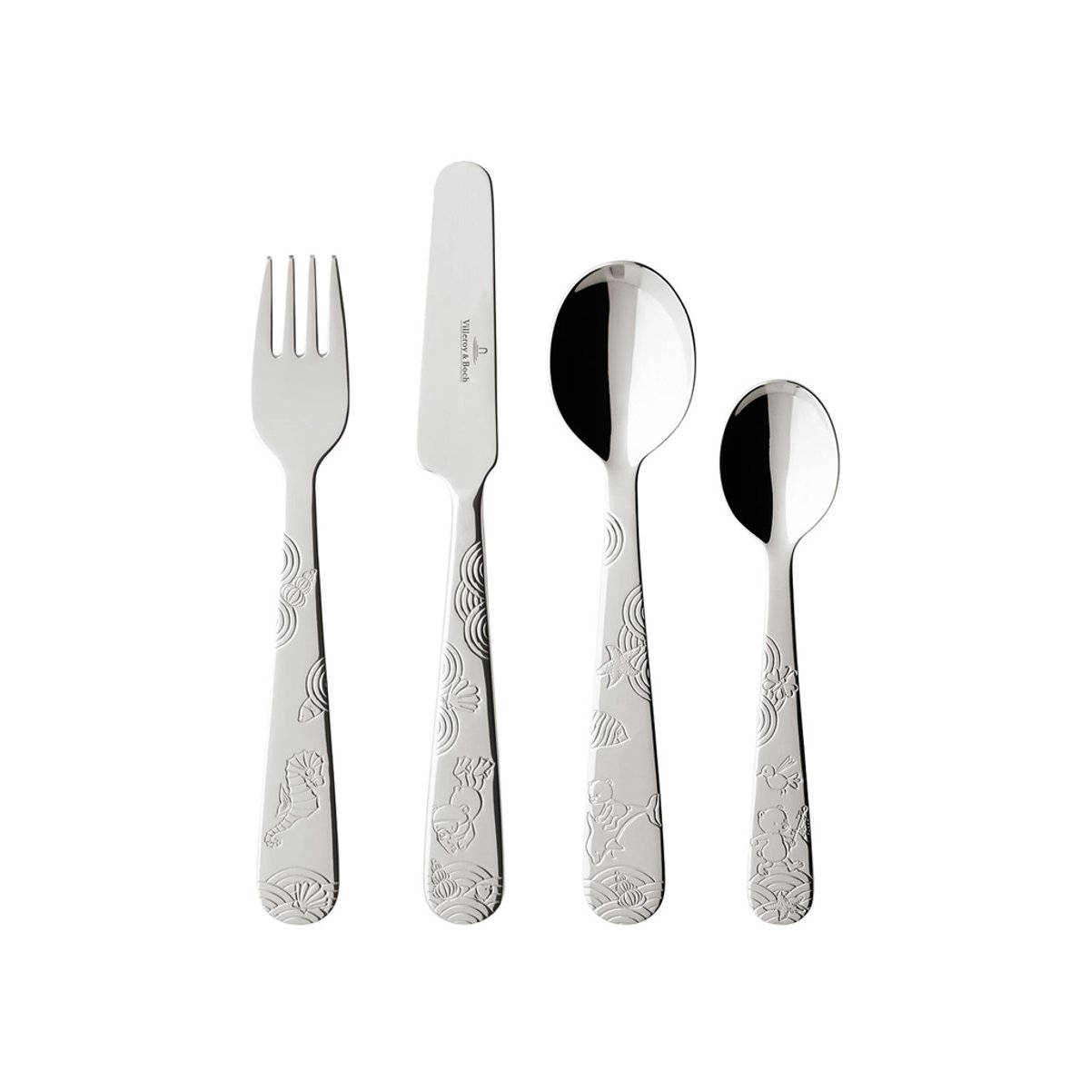 Couverts Enfants 4Pcs KIDDY BEARS stainless steel, VILLEROY & BOCH