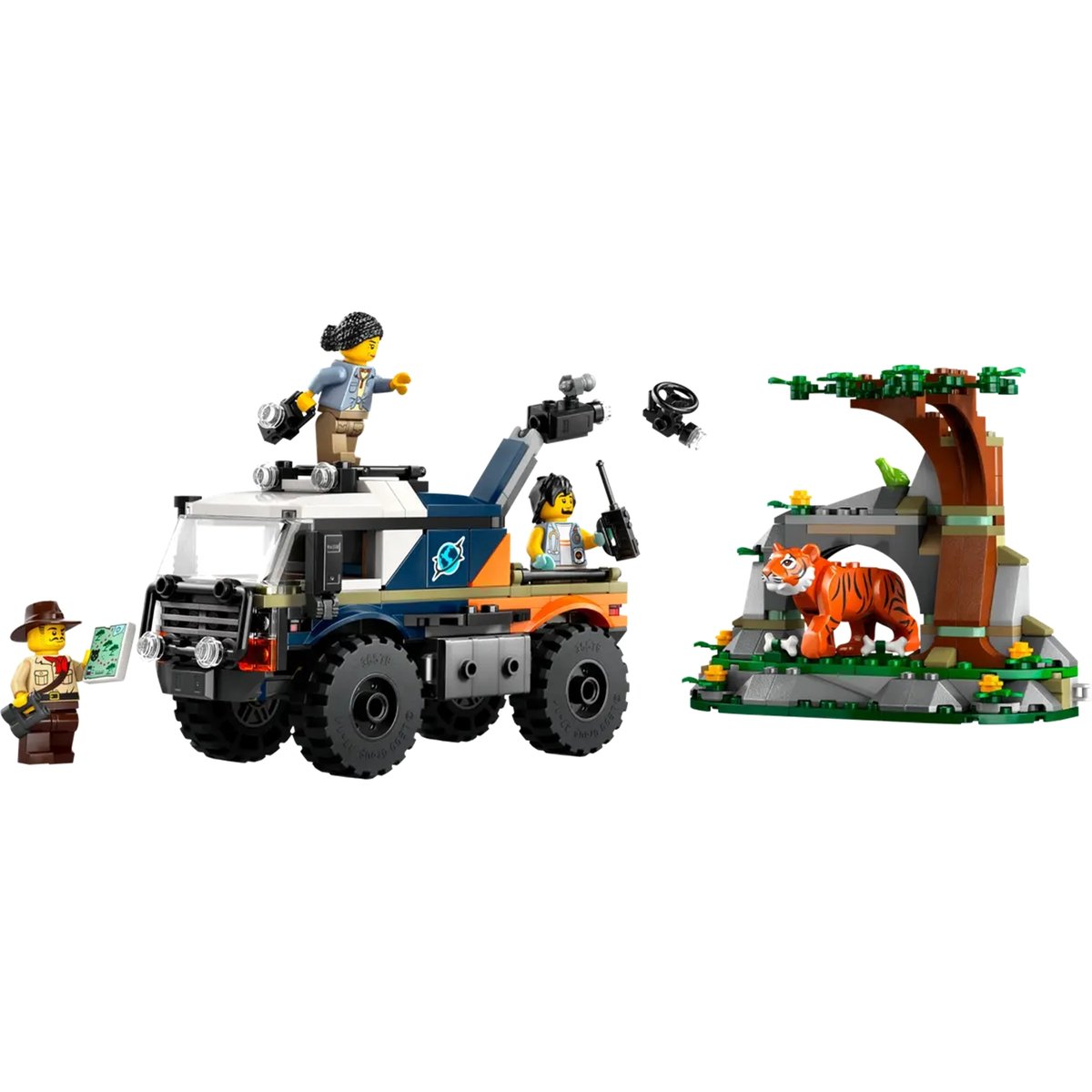 Le camion tout-terrain de l'explorateur de la jungle multicolore, LEGO