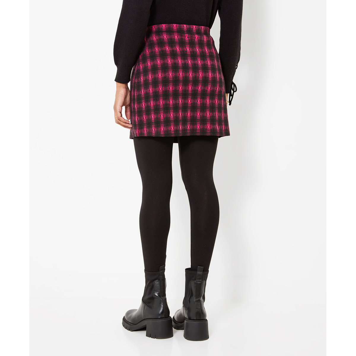 Legging-Jupe à Carreaux Millie rouge, JOE BROWNS