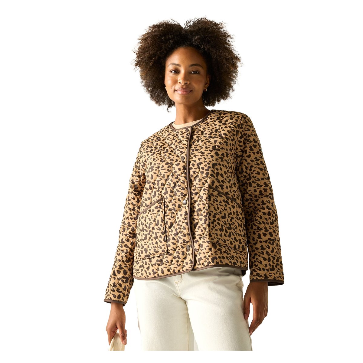 Veste motif/style imprimé léopard abstrait MIRA multicolore, REGATTA