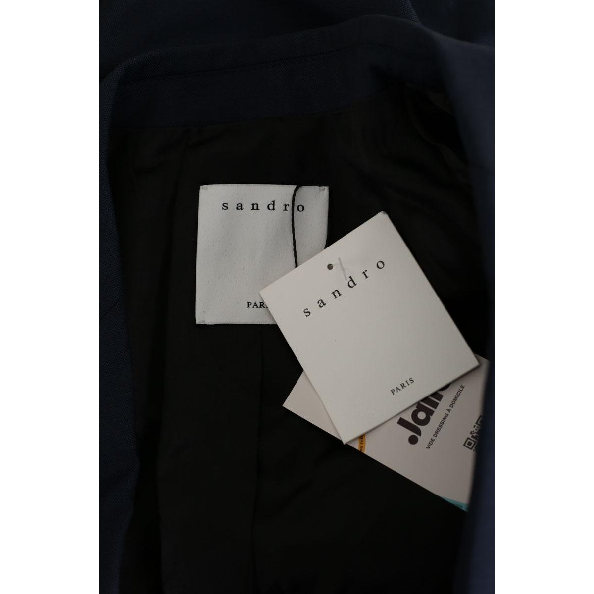 Veste - Très Bon État marine, SANDRO