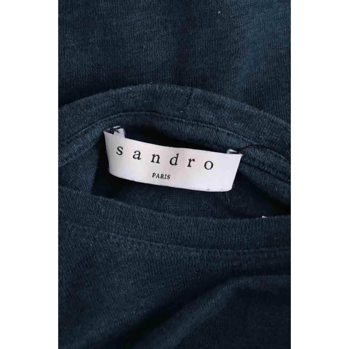 T-shirt - Très Bon État vert, SANDRO