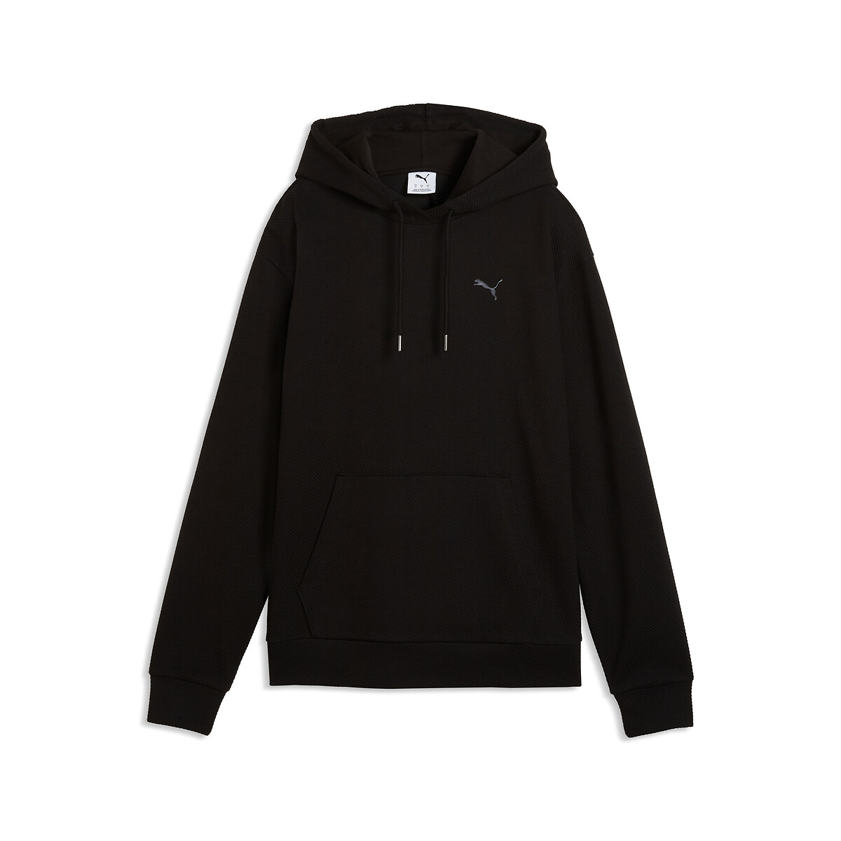 Sweat à capuche ESSENTIALS ELEVATED noir, PUMA