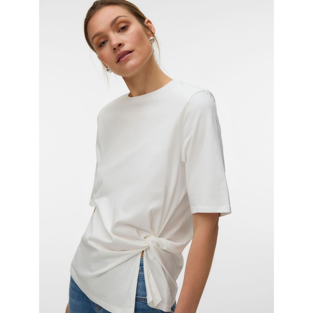 T-Shirt snow white, VERO MODA