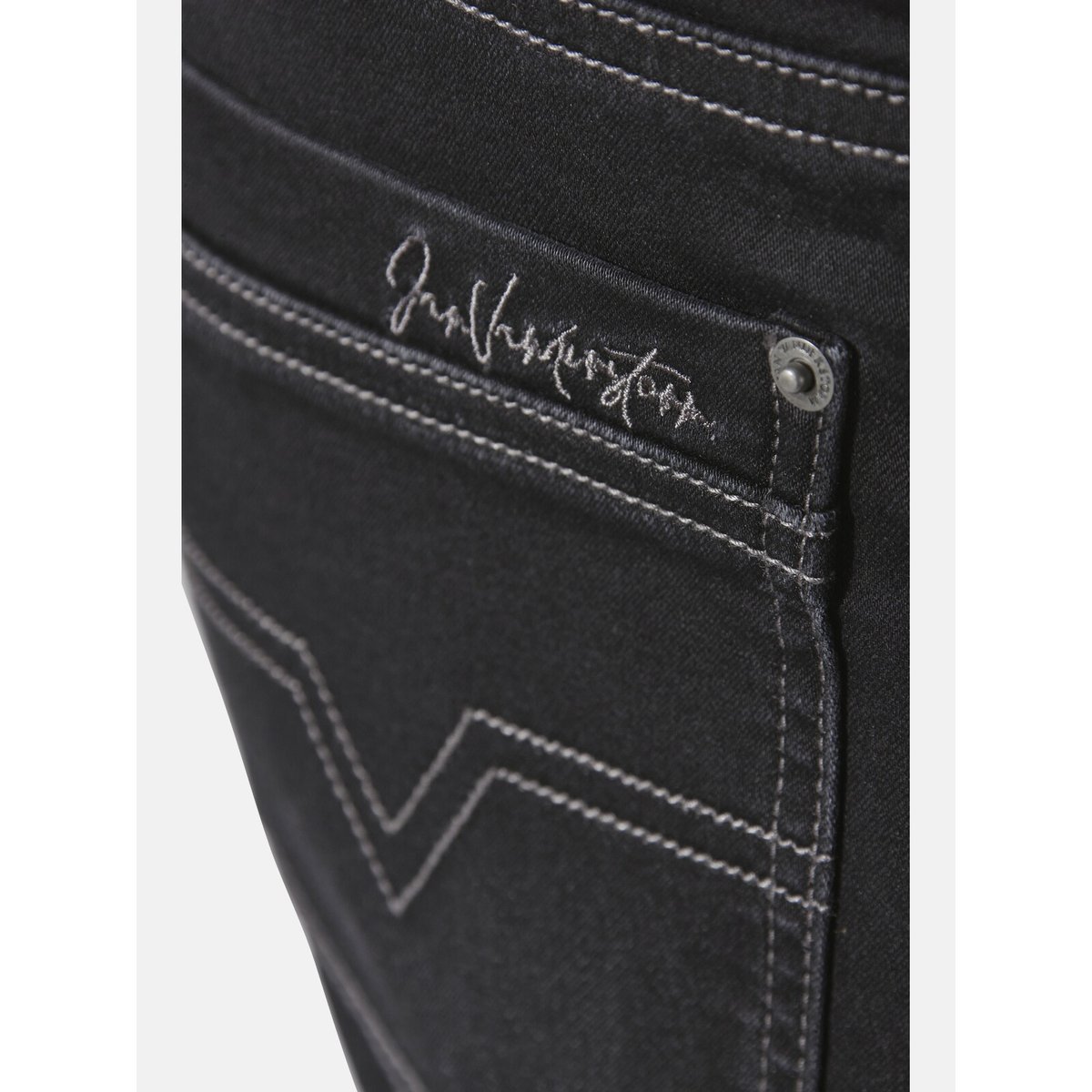 Short en jean GULLBRAND noir, JAN VANDERSTORM