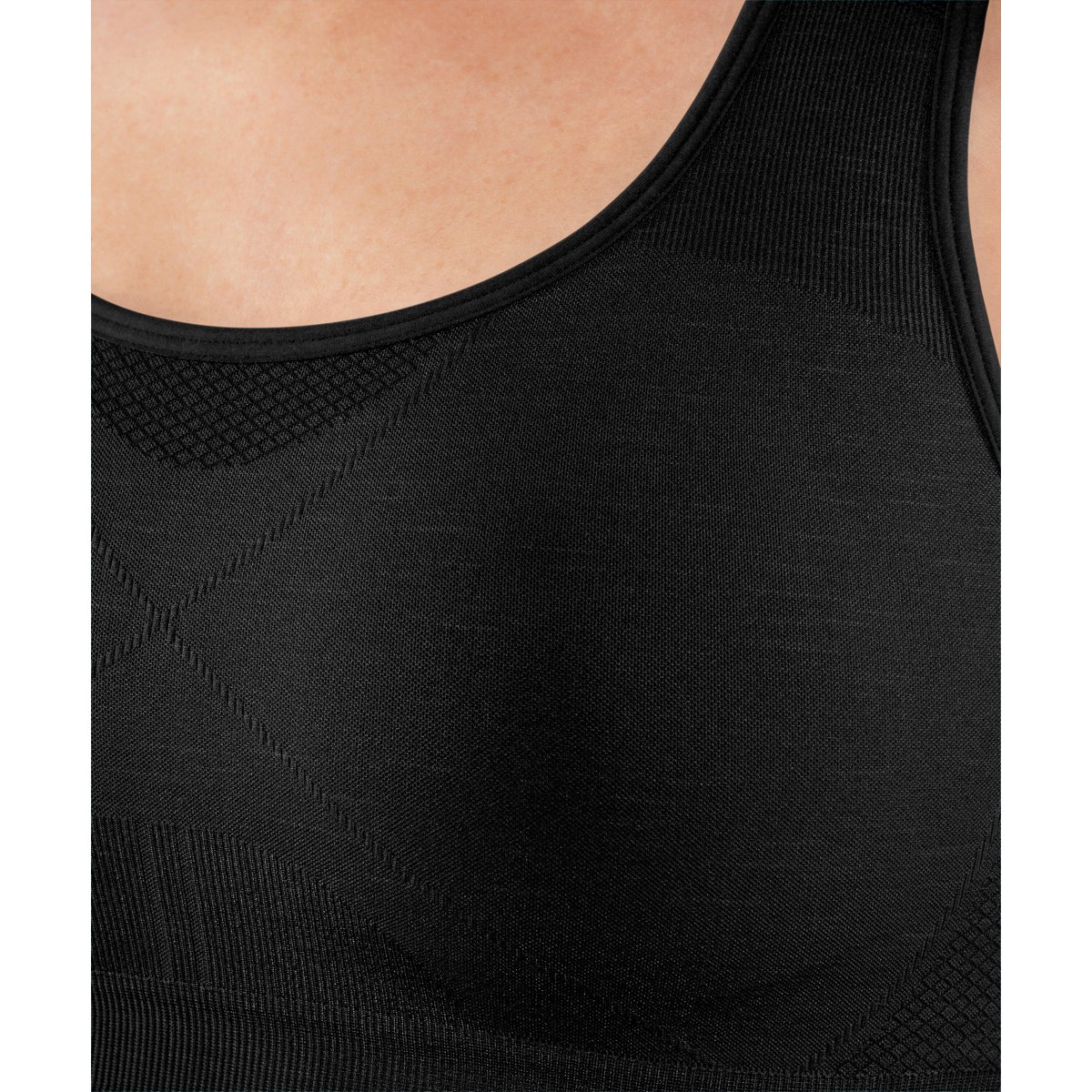 Soutien-gorge sport Madison Low Support noir, FALKE