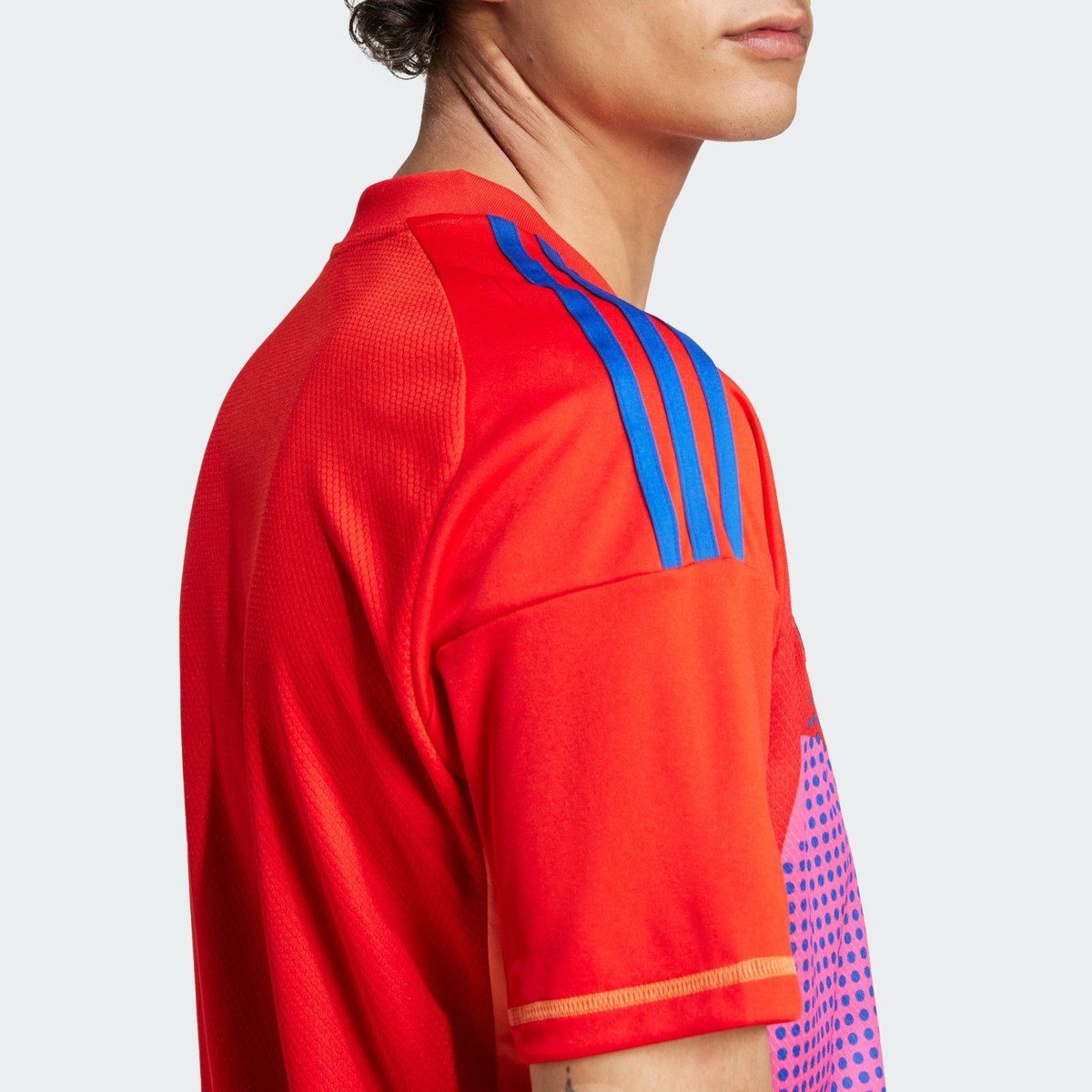 Maillot de gardien de but manches courtes Juventus 24/25 red / royal blue, adidas Performance
