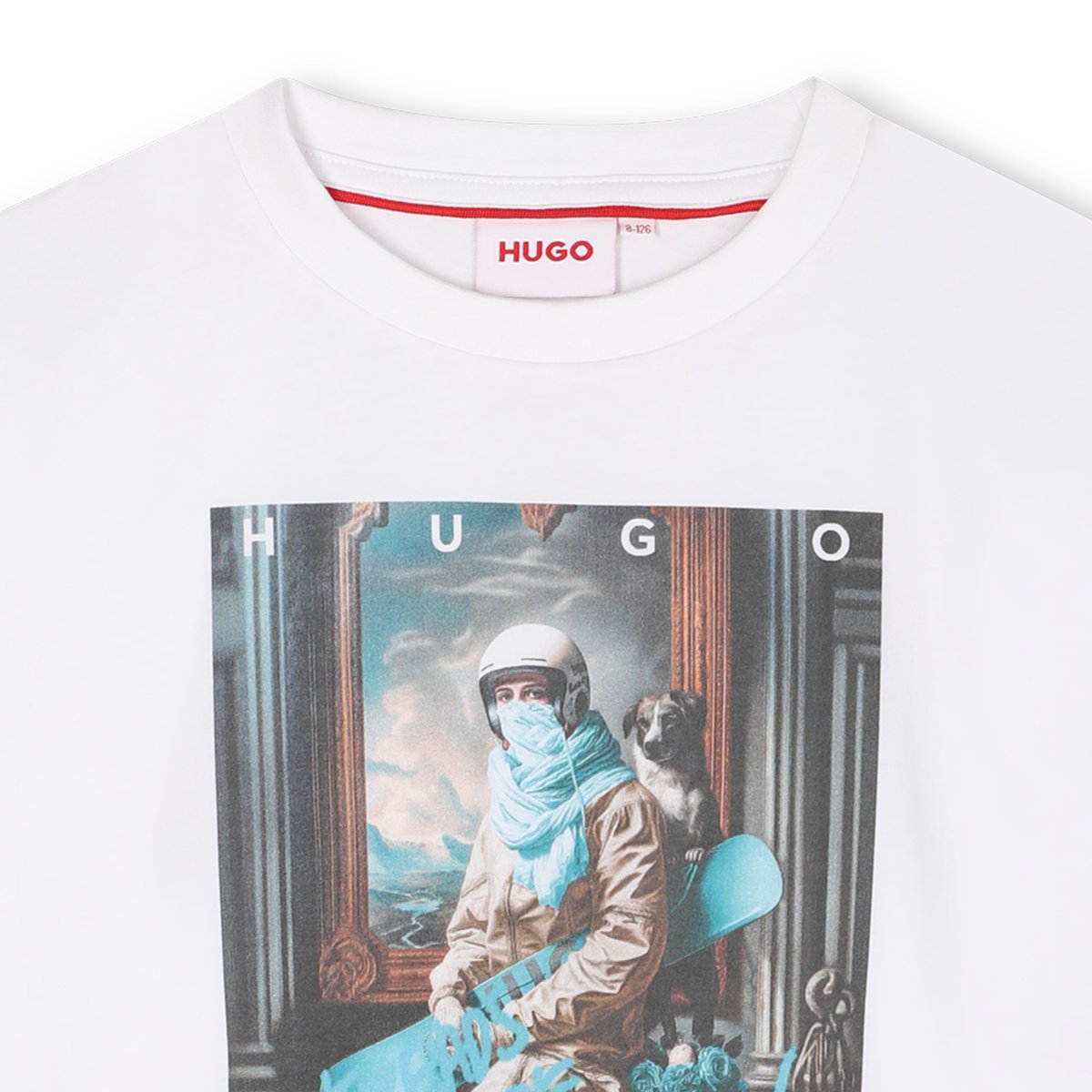 T-shirts à manches courtes blanc, HUGO KIDSWEAR