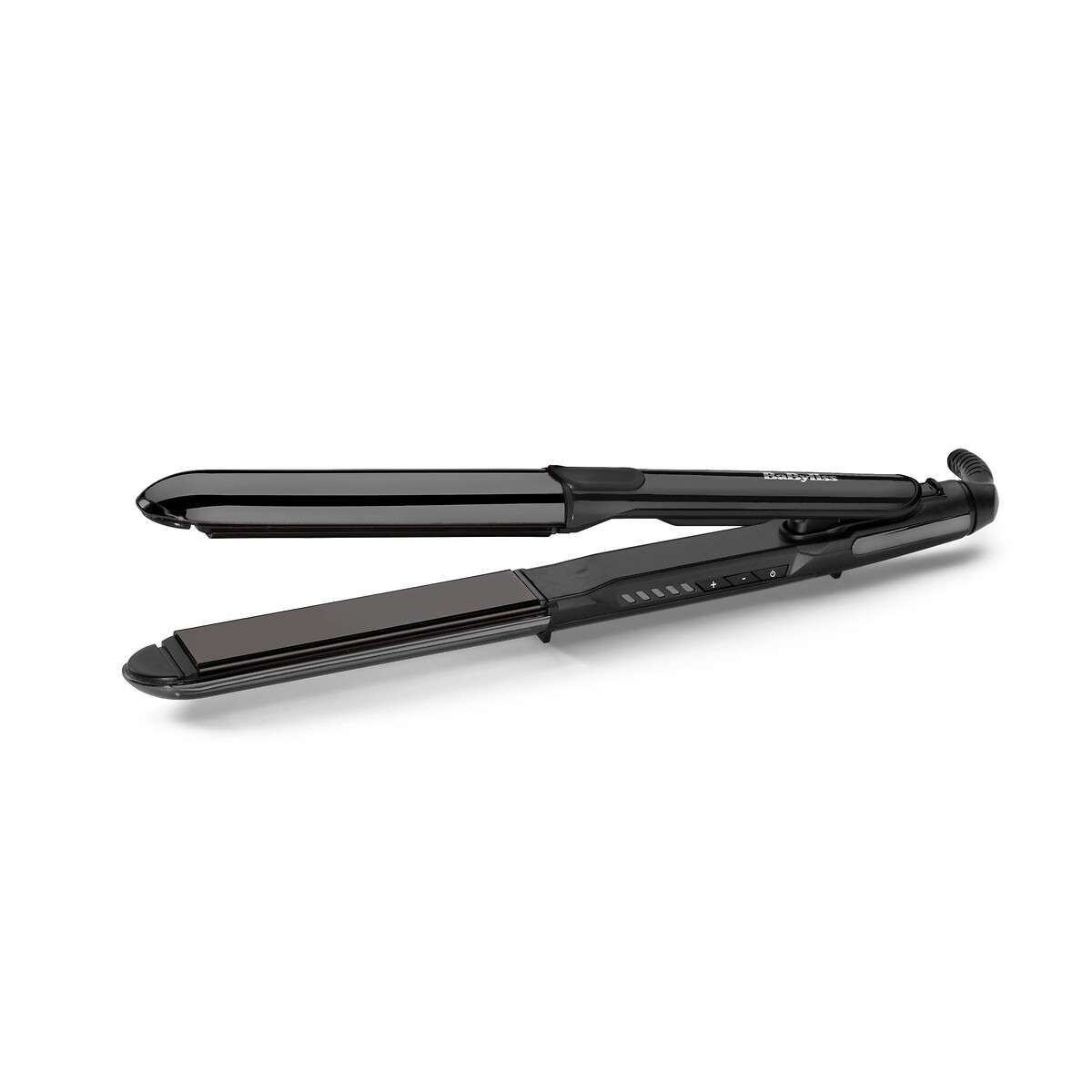 Straight and Curl Haarglätter schwarz, BABYLISS
