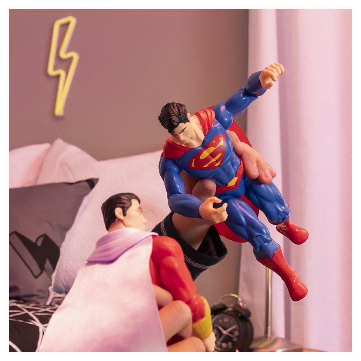 Figurine basique 30 cm - superman dc universe couleur unique, SPINMASTER