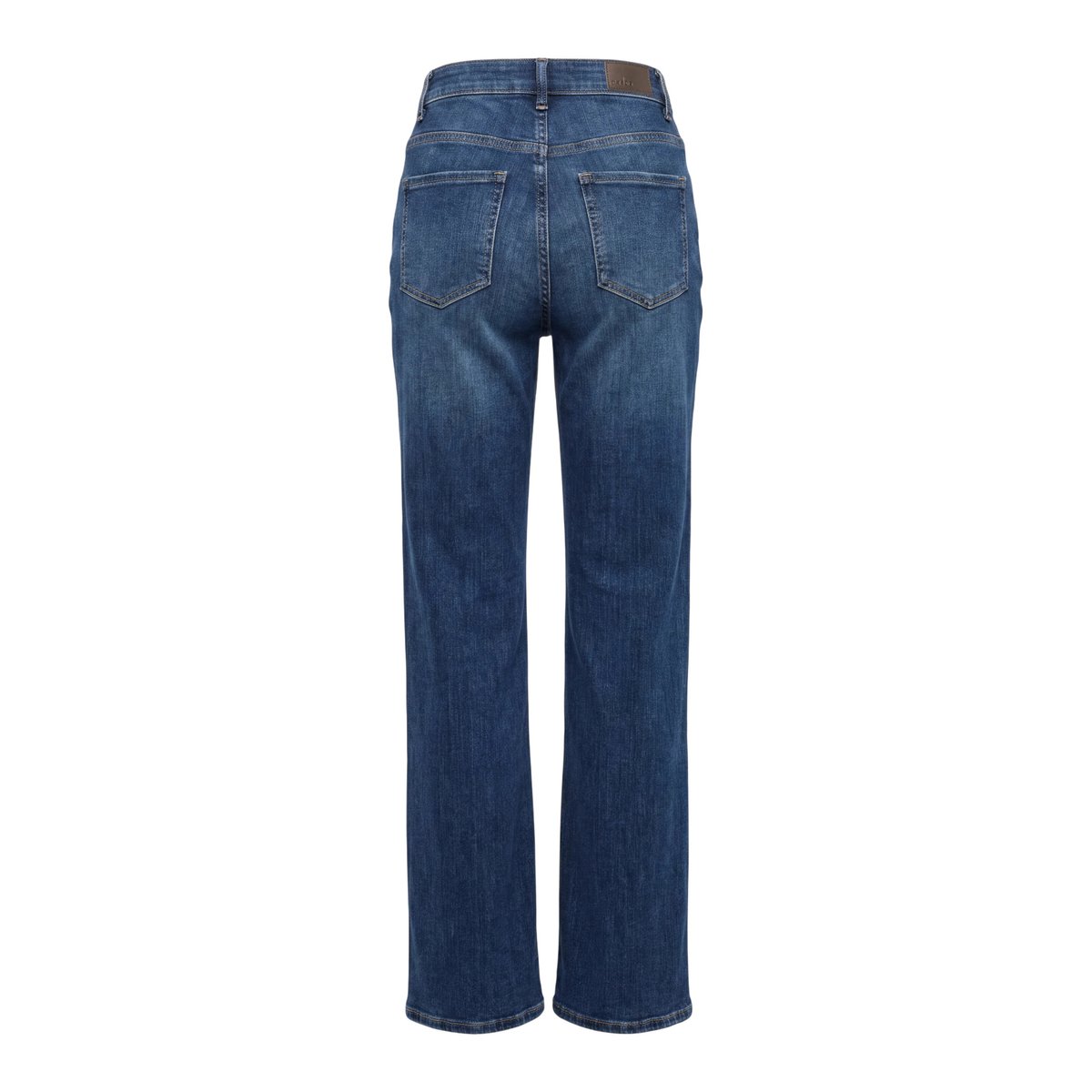 Jean basique à boutons dark blue denim, ZERO
