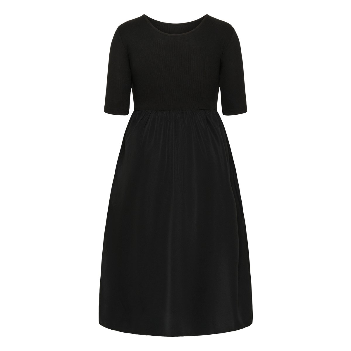 Robe noir black deep, KAFFE CURVE