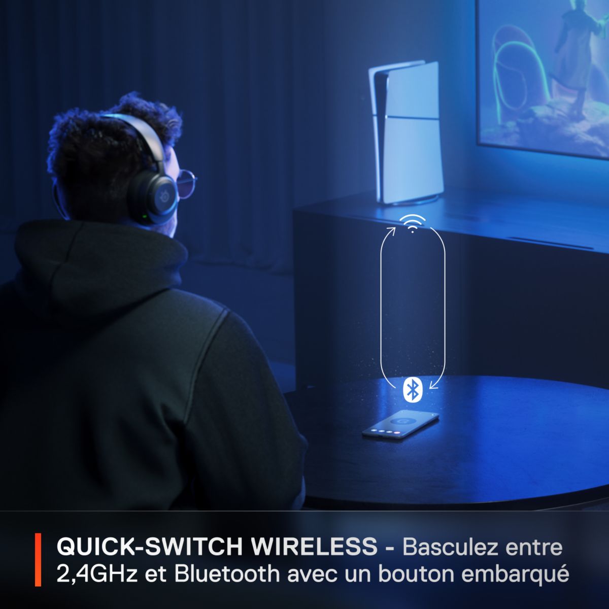 Casque gamer Arctis Nova 5 couleur unique, STEELSERIES
