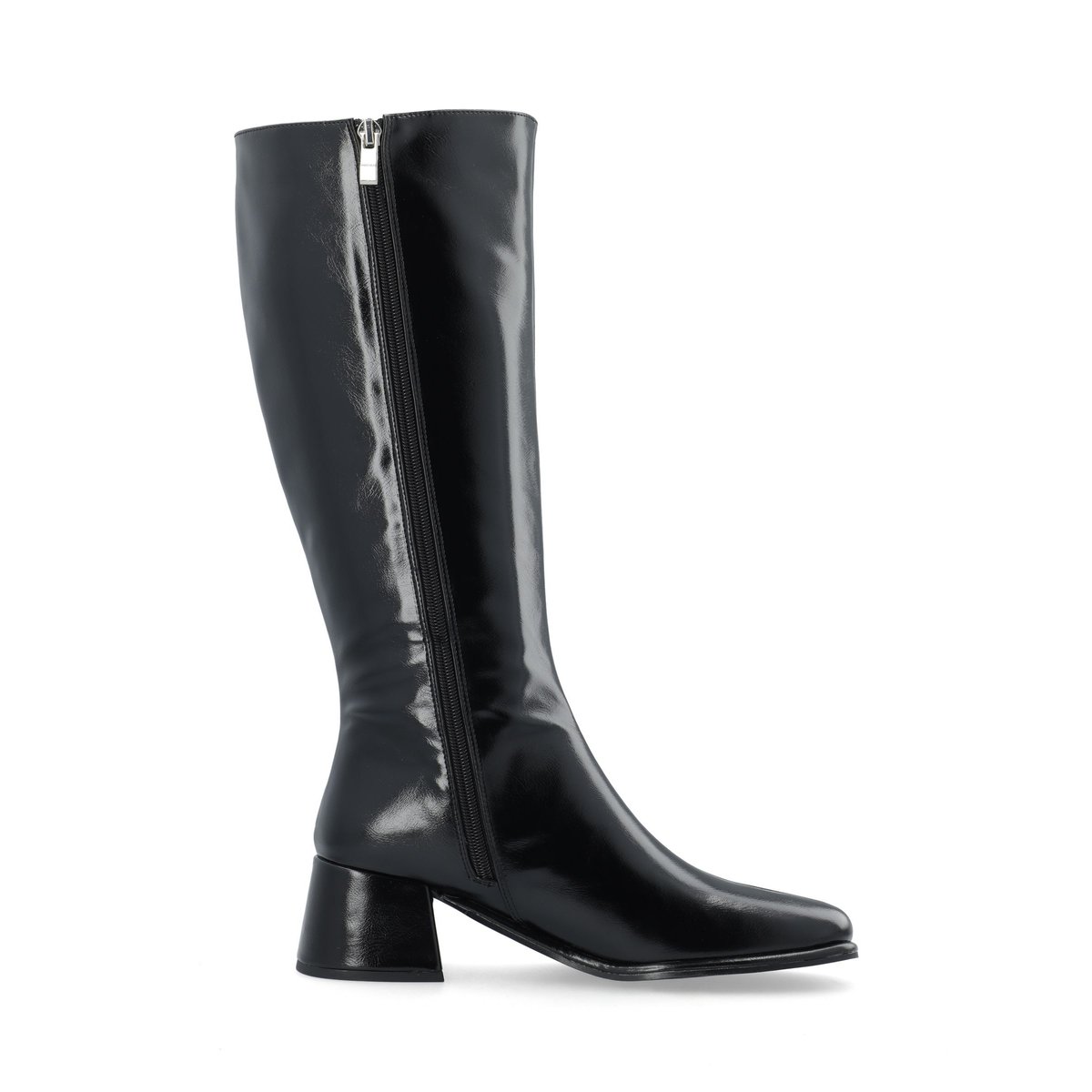 Bottes À Talons noir - blackpratia1, BIANCO