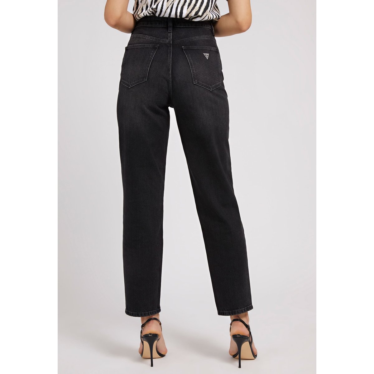 Mom Jeans noir, GUESS