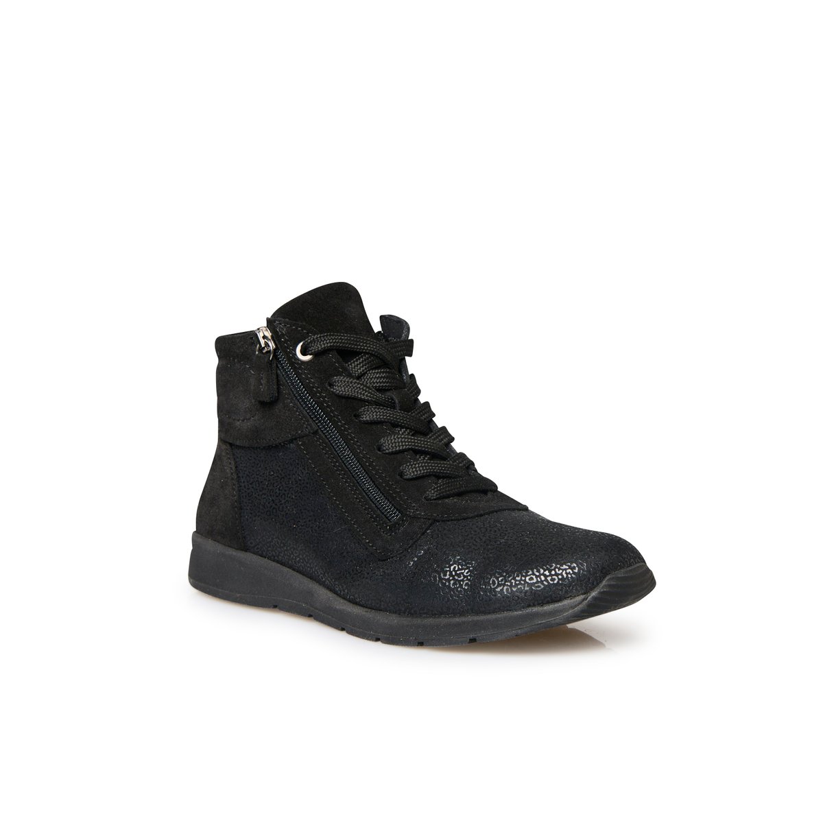 Boots femme spécial hallux valgus noir, PEDICONFORT