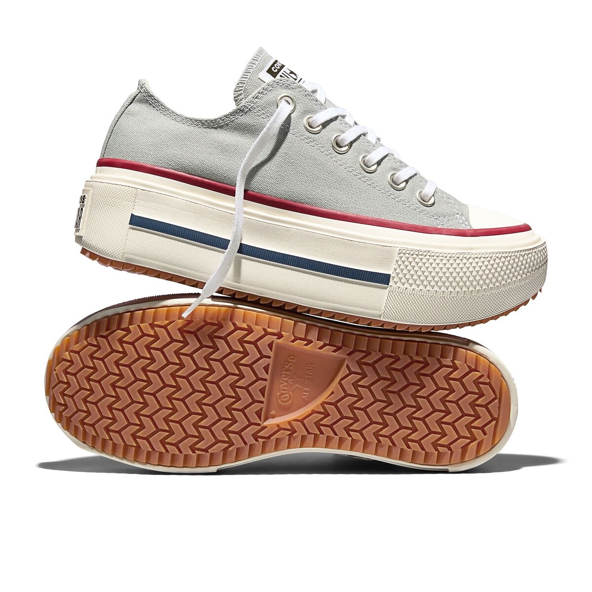 Baskets CTAS Lift Double Stack Seasonal Color gris, CONVERSE