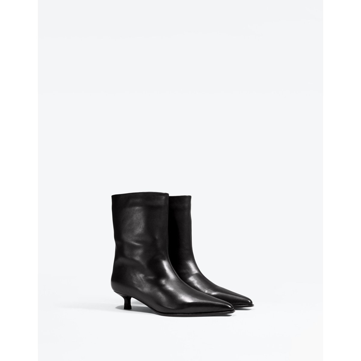 Bottines à bout pointu WRIGHT noir, MI MAI