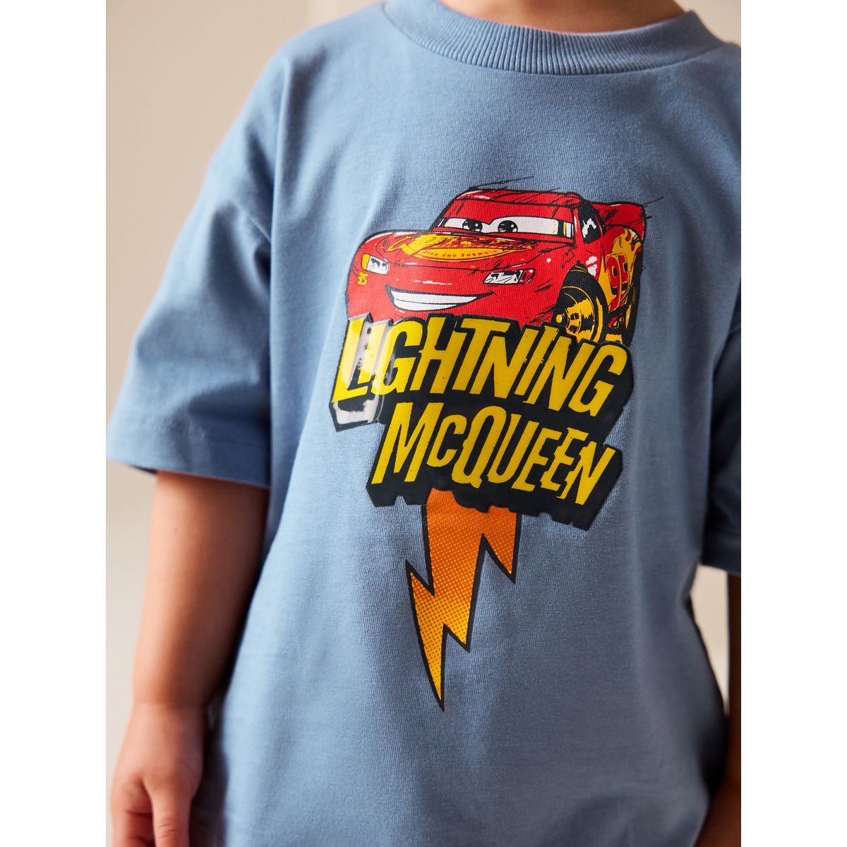 T-shirt à manches courtes disney cars bleu, NEXT