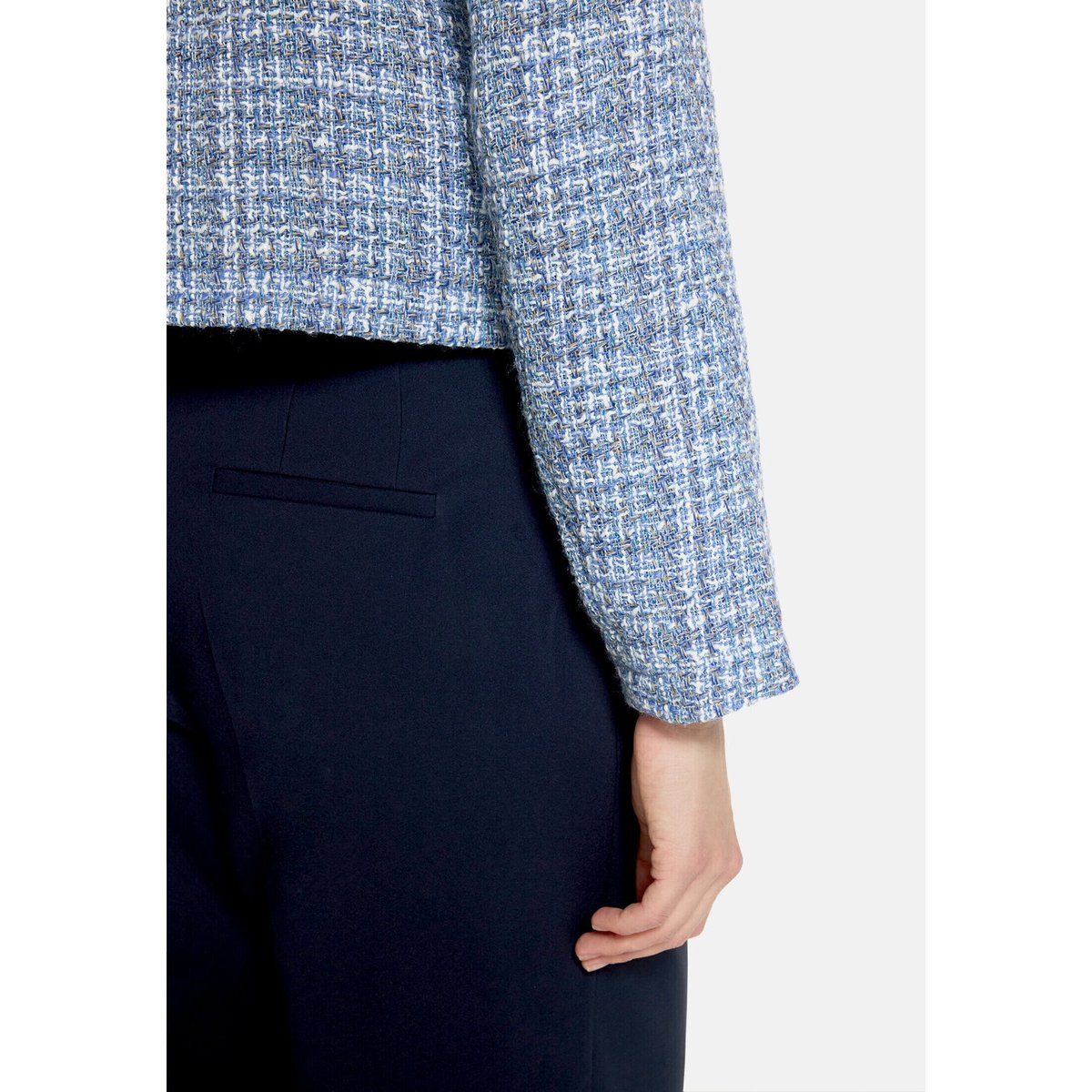 Veste blazer à manches longues bleu/blanc, BETTY BARCLAY