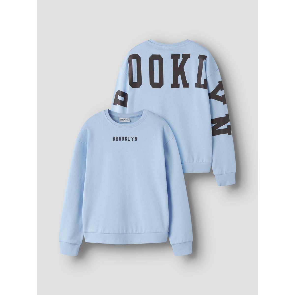 Sweat-Shirt bleu - open air1, NAME IT