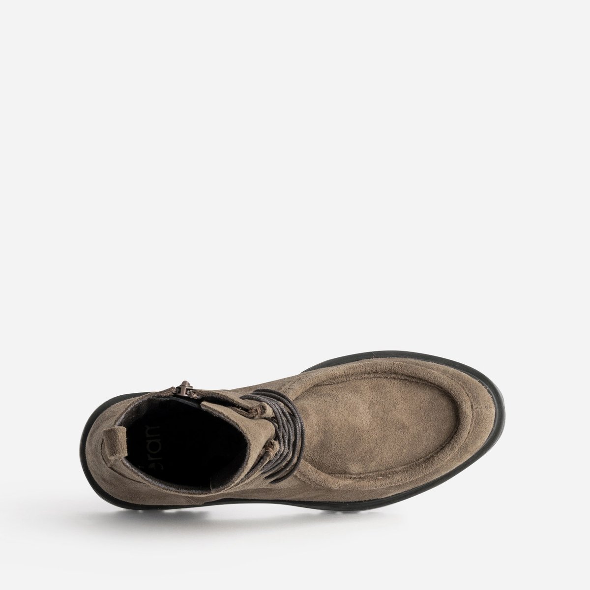 Boots en cuir LUCIANA taupe, ERAM