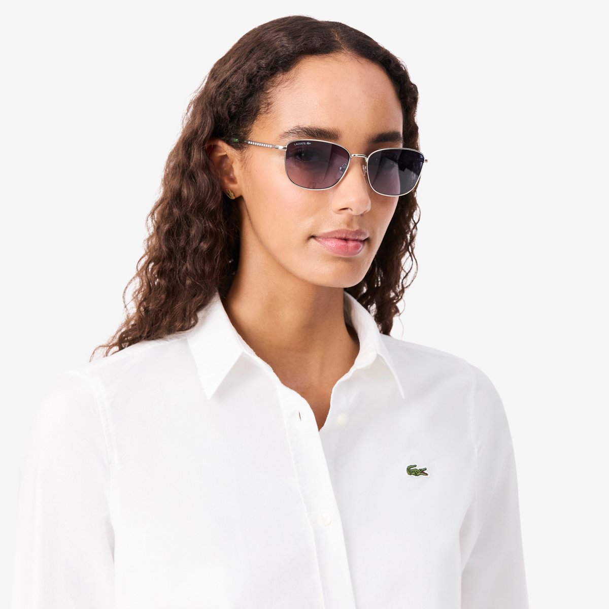 Chemise Regular Fit coton blanc-001, LACOSTE