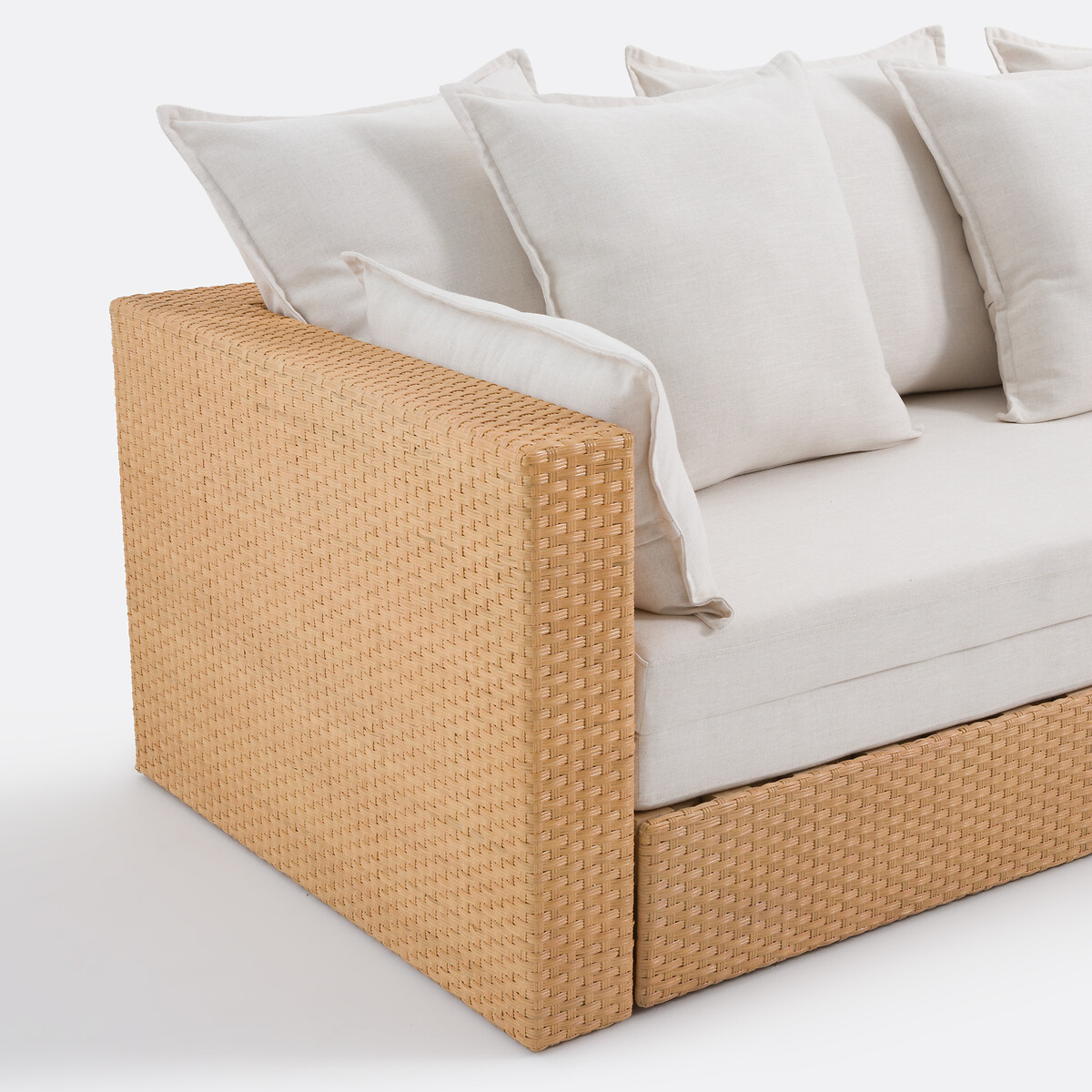 Canapé convertible 3 places, APRILA naturel, LA REDOUTE INTERIEURS