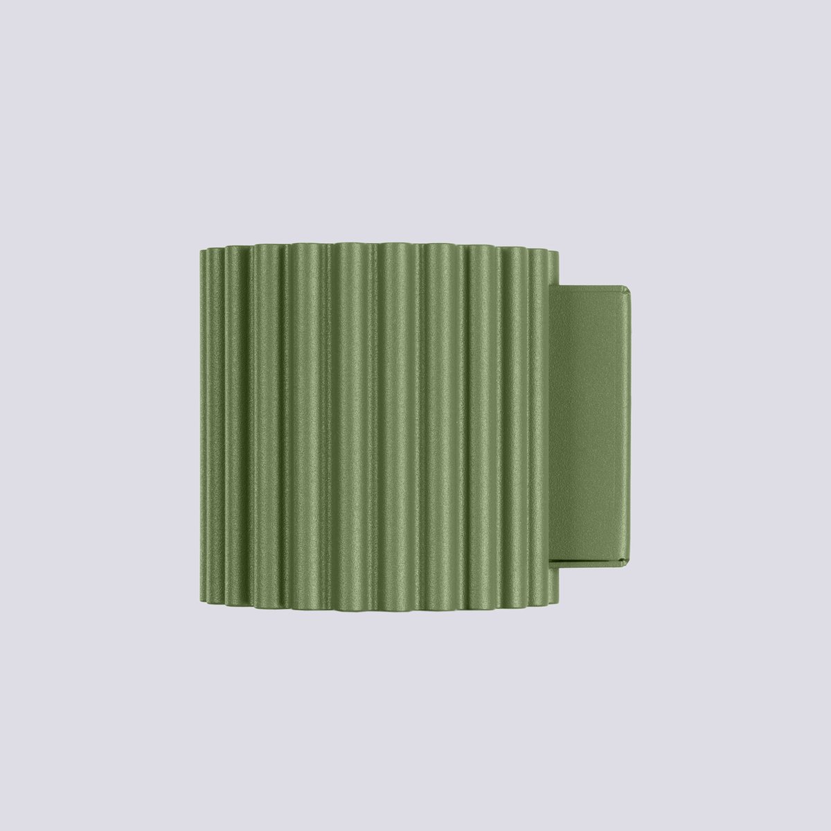 Applique Aluminium Vert Olive G9 1 Aura vert, EDEN